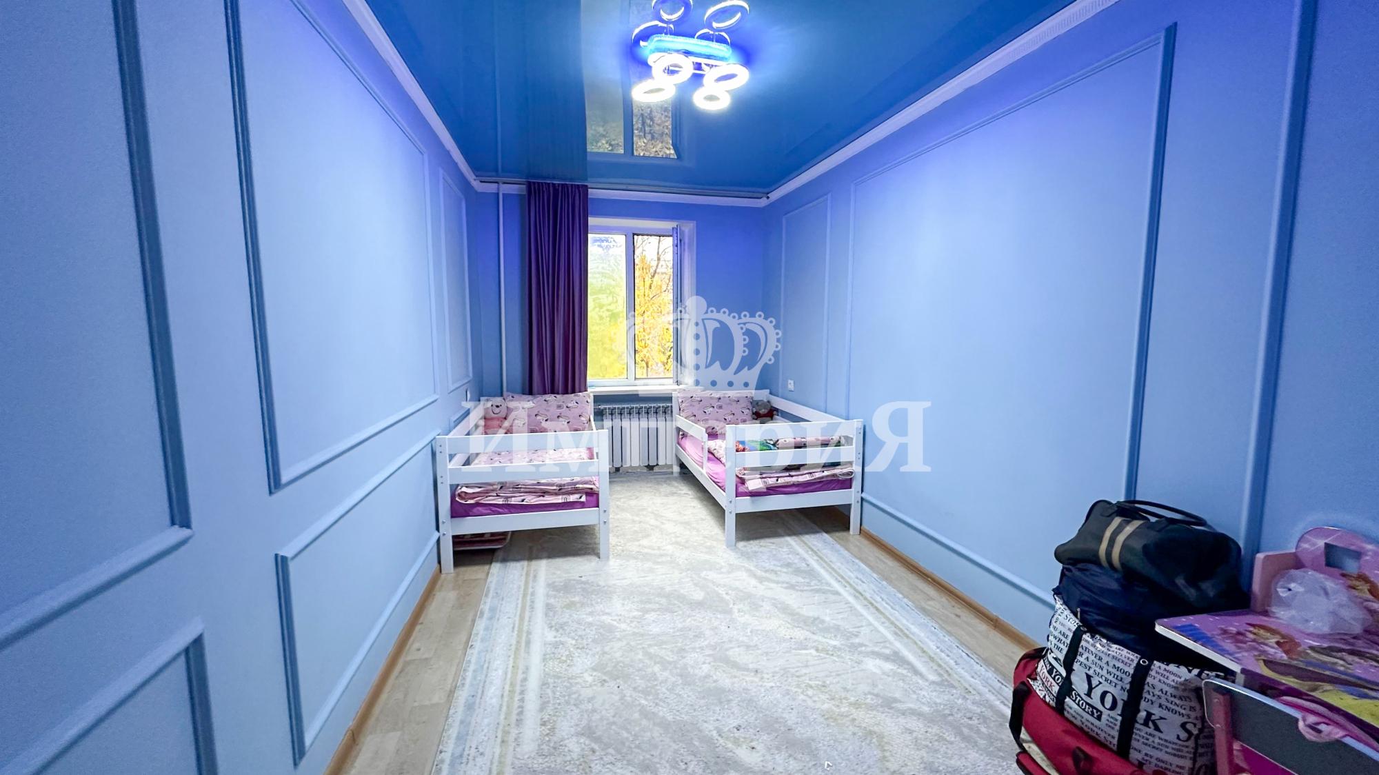 3-комнантная квартира, 60.0 м²,2 мкр за 19 500 000