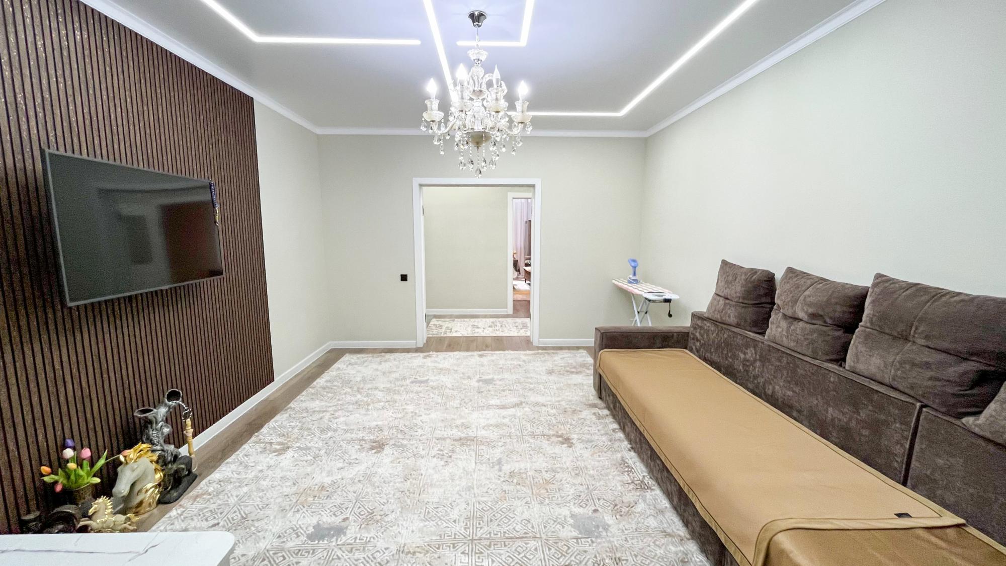 3-комнантная квартира, 90.0 м²,Бирлик за 42 000 000