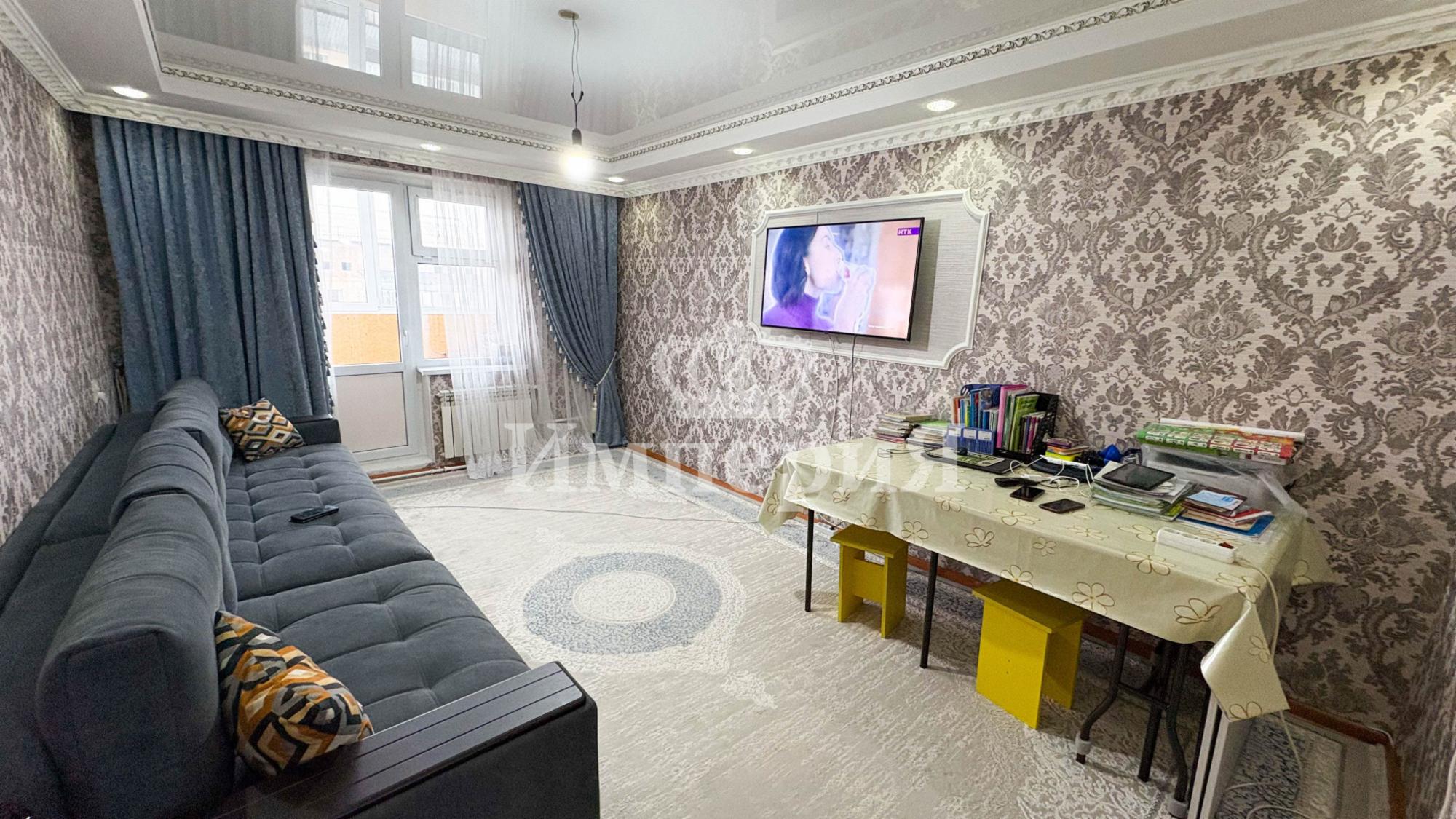 3-комнантная квартира, 76.0 м²,Мушелтой за 25 000 000