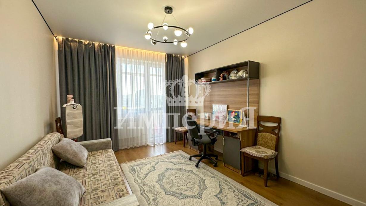 3-комнантная квартира, 91.0 м²,Бирлик за 45 000 000