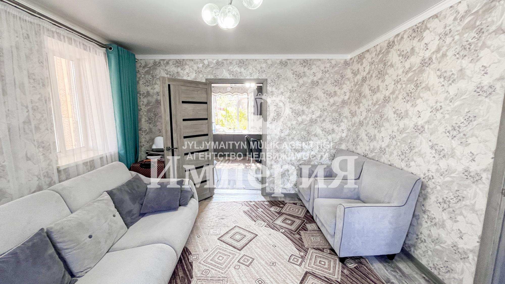 4-комнантный квартира, 47.0 м²,Терибаева за 19 000 000