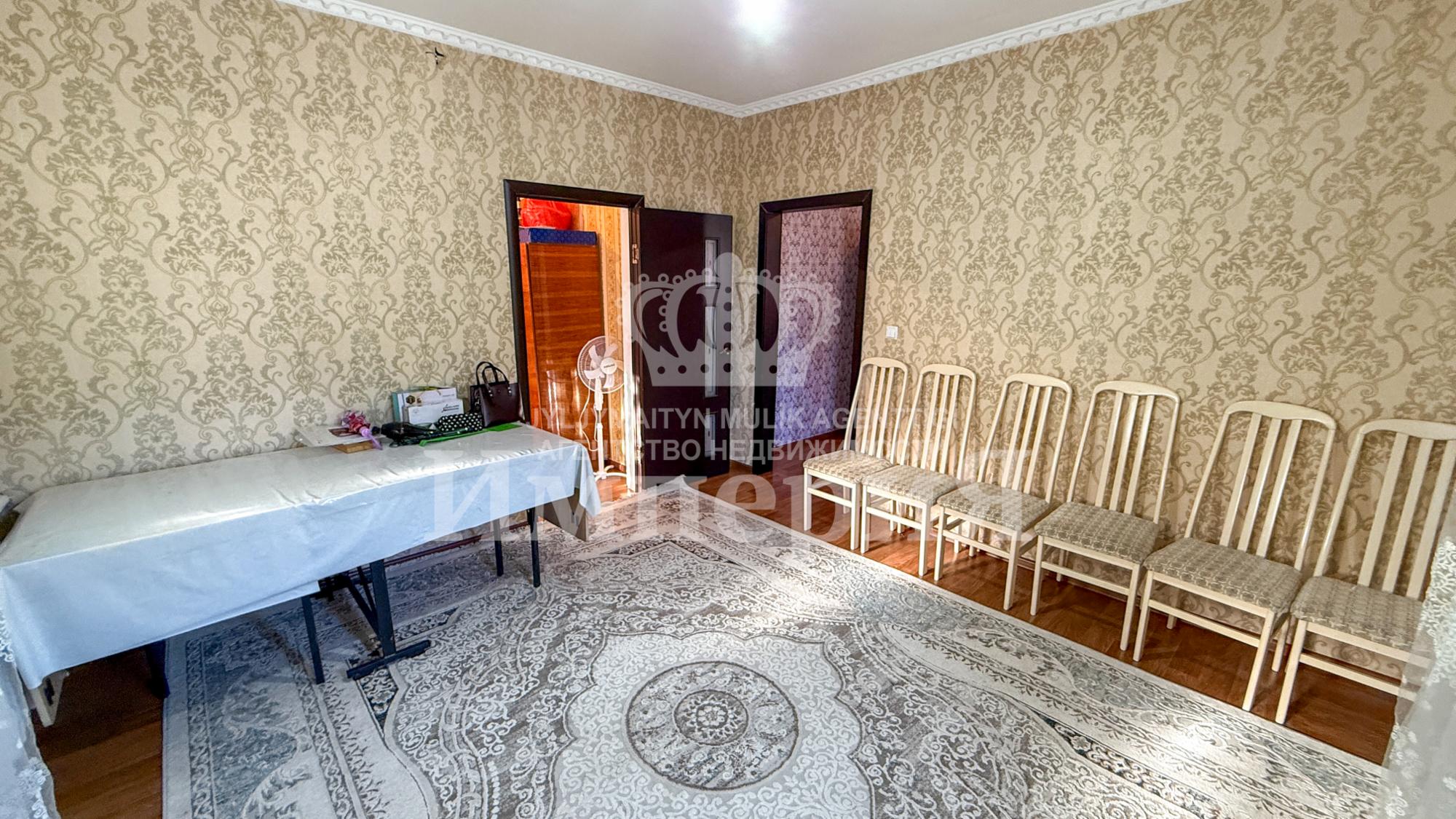 4-комнантный квартира, 67.0 м²,Кудайбердиева за 13 500 000