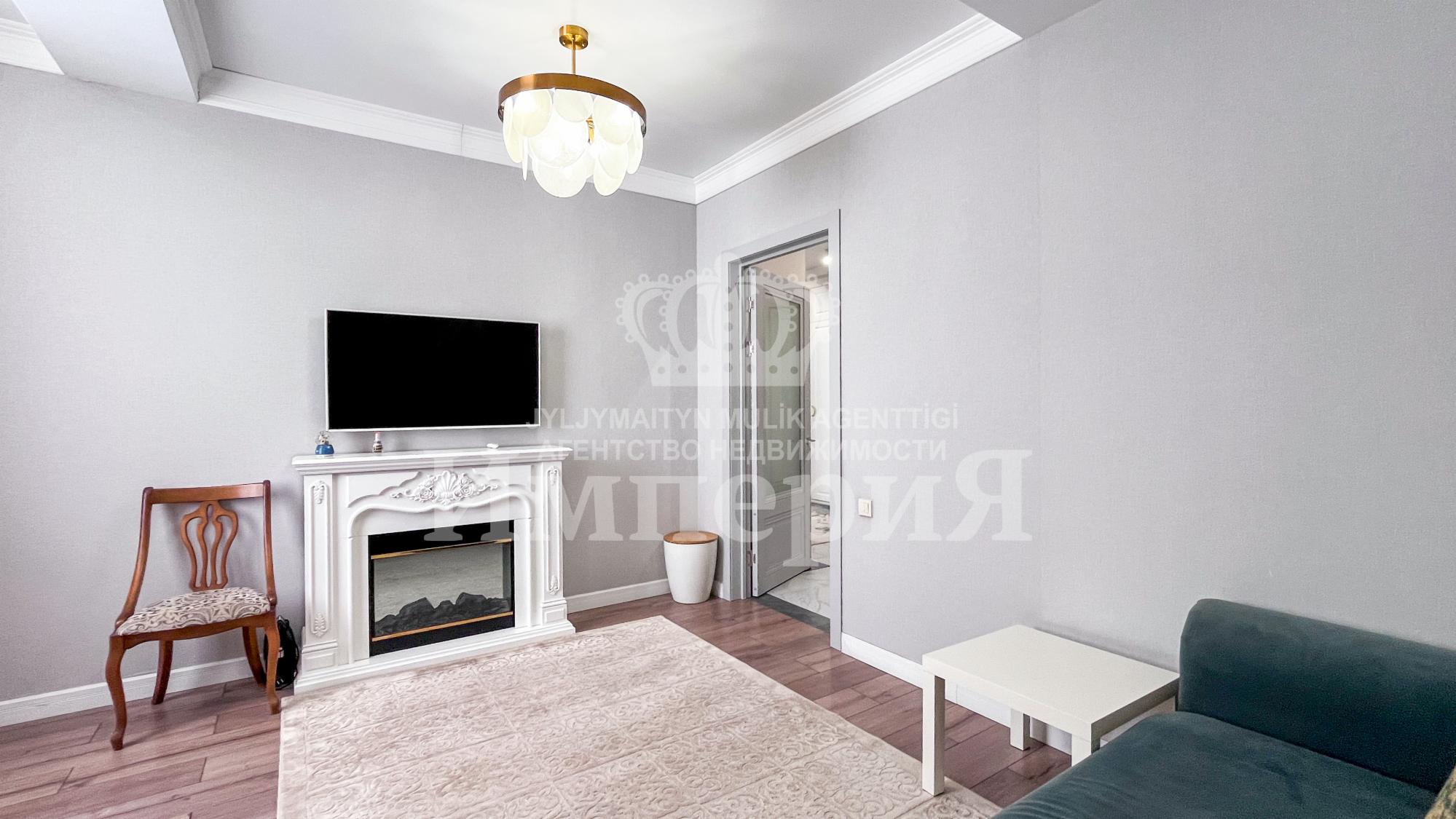 3-комнантная квартира, 120.0 м²,Кабанбай Батыра за 63 000 000