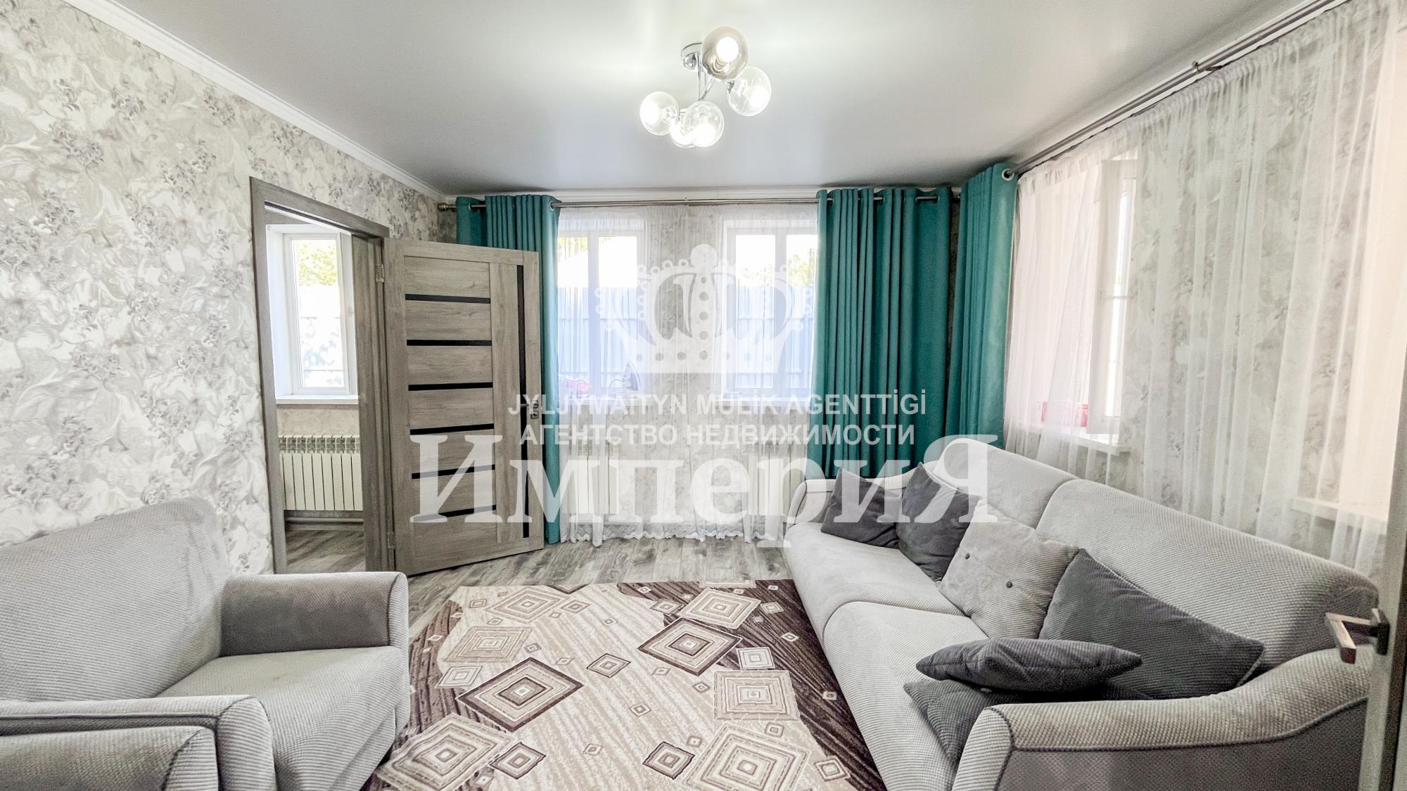 4-комнантный квартира, 47.0 м²,Терибаева за 19 000 000