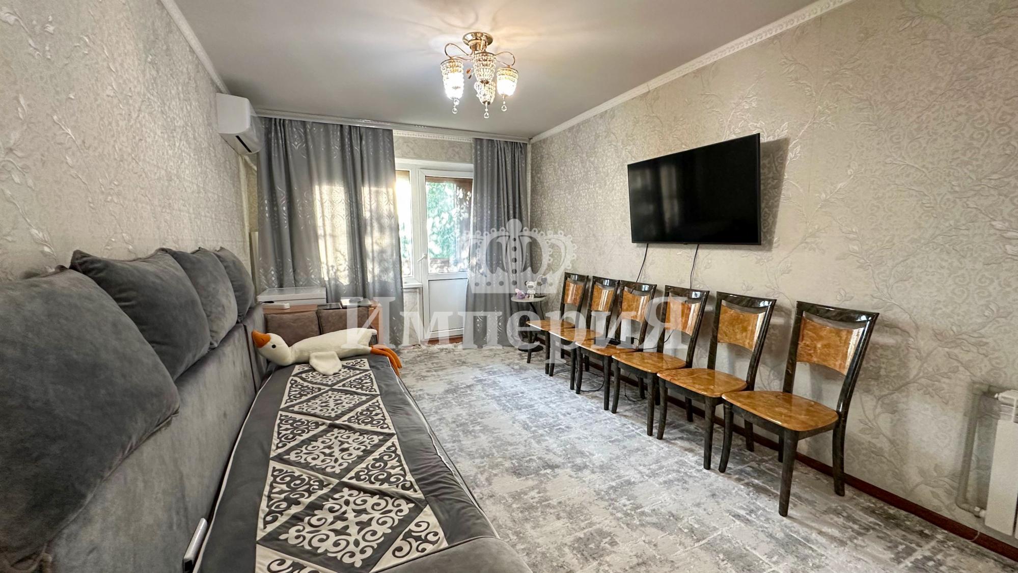 3-комнантная квартира, 62.0 м²,Алдабергенова за 18 000 000