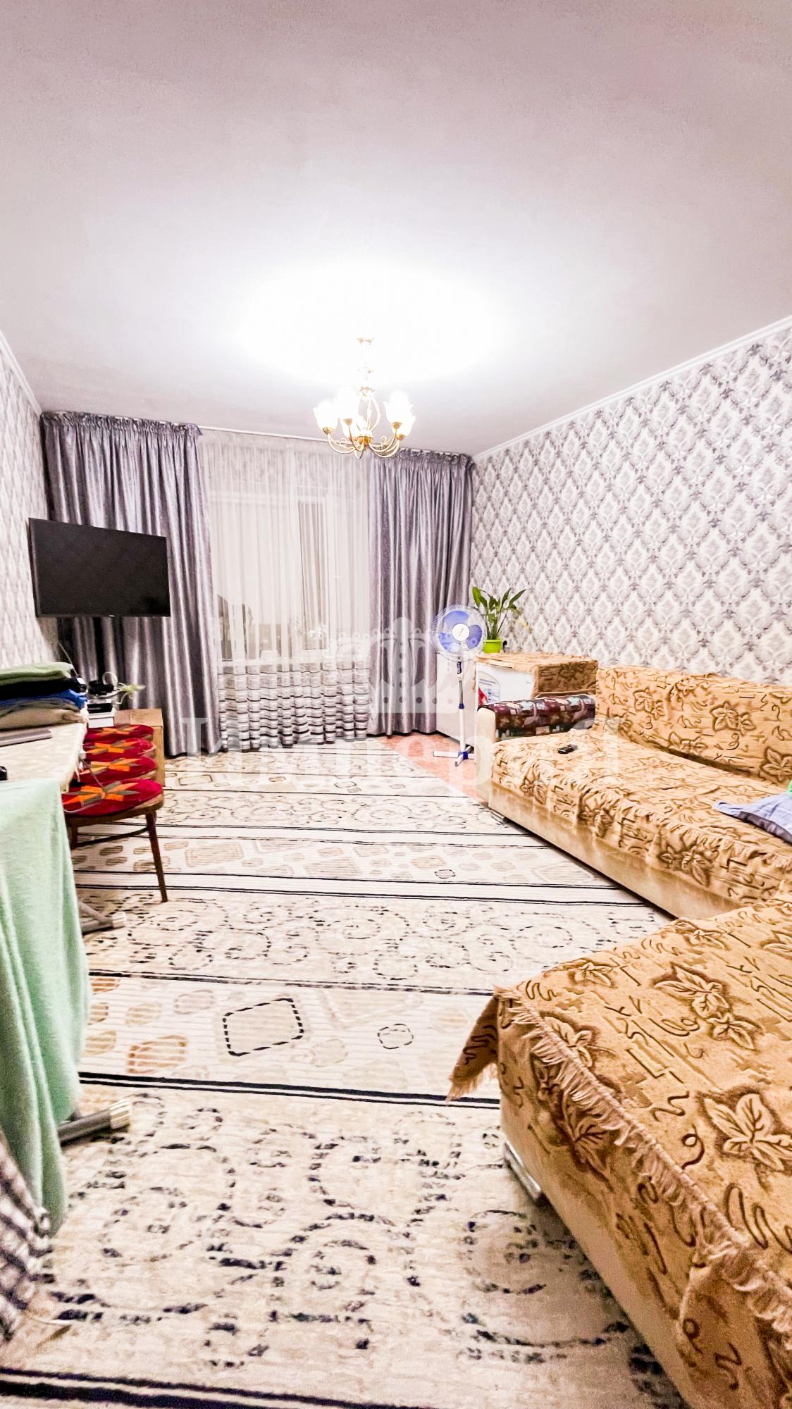 2-комнантная квартира, 52.0 м²,мкр Мушелтой за 17 300 000
