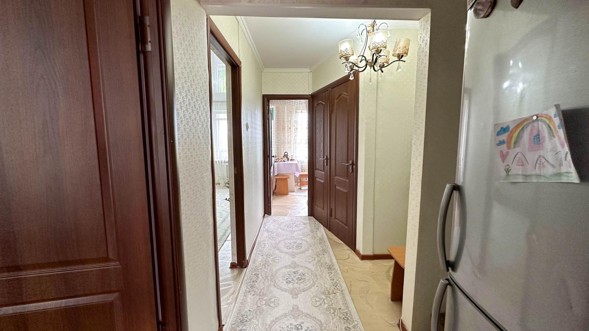 3-комнантная квартира, 62.2 м²,5 мкр за 19 000 000