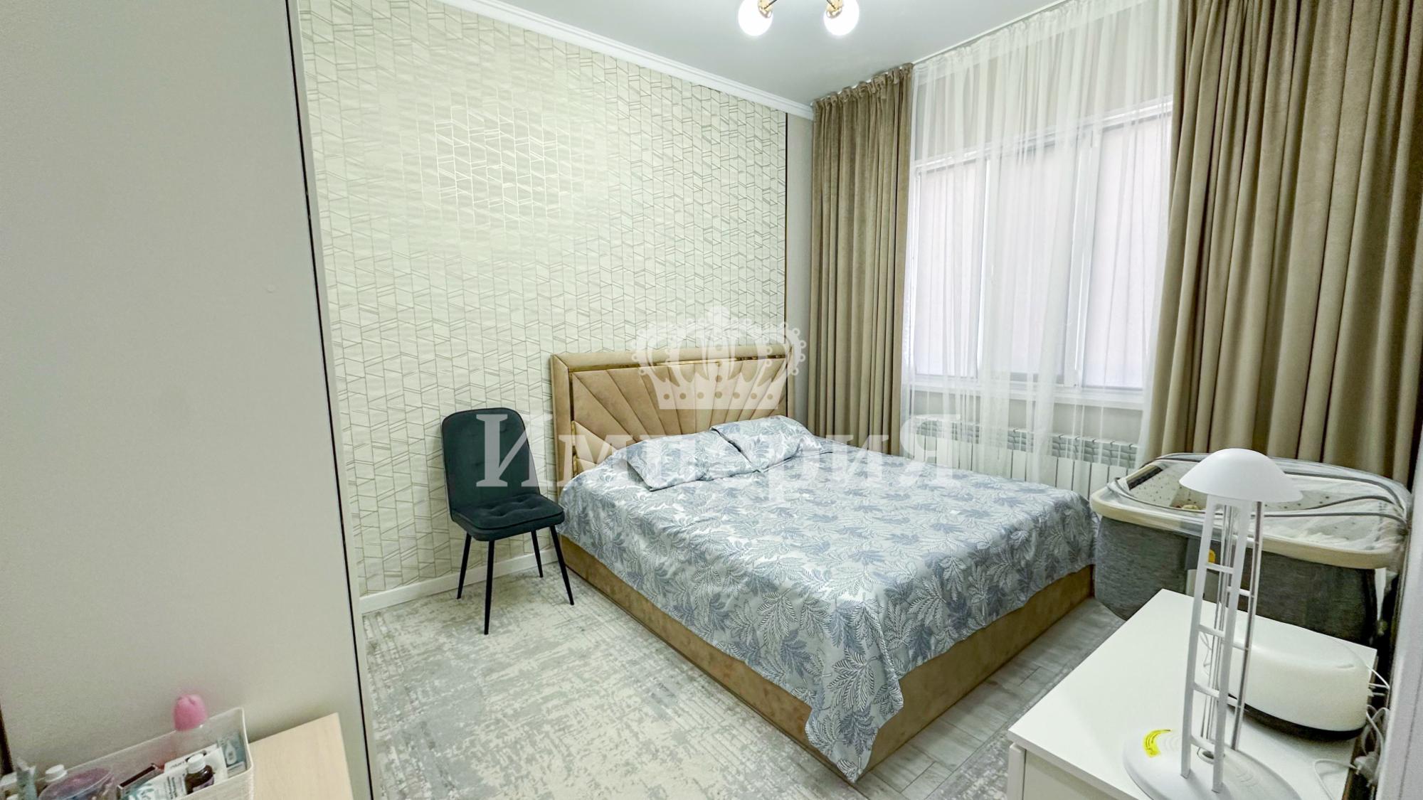 4-комнантный квартира, 104.0 м²,Биржан Сал за 50 000 000