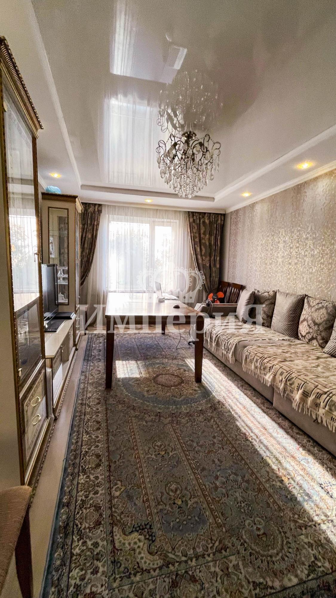 3-комнантная квартира, 71.0 м²,Военный городок за 23 000 000