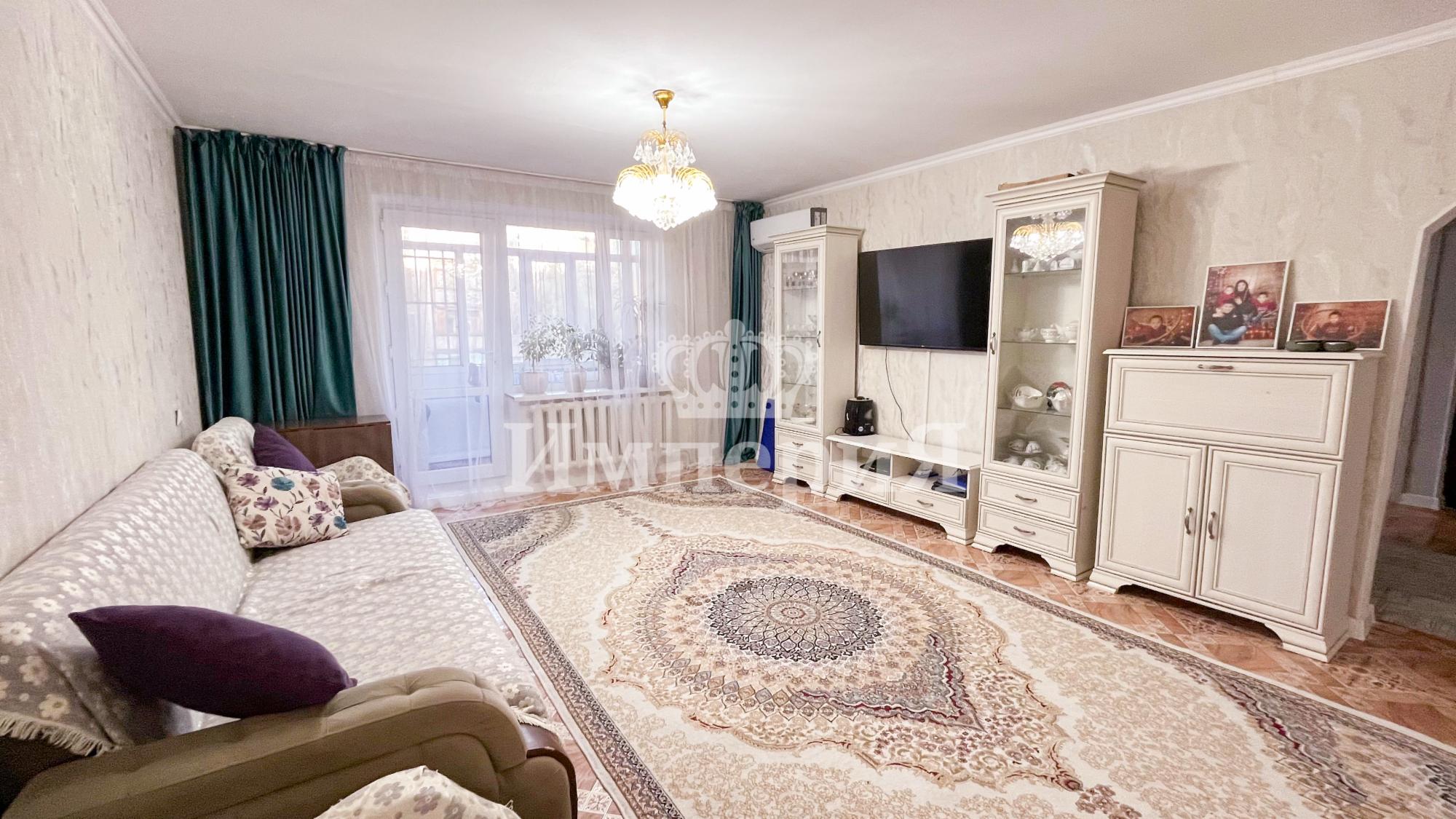 4-комнантная квартира, 81.0 м²,Военный городок за 29 900 000