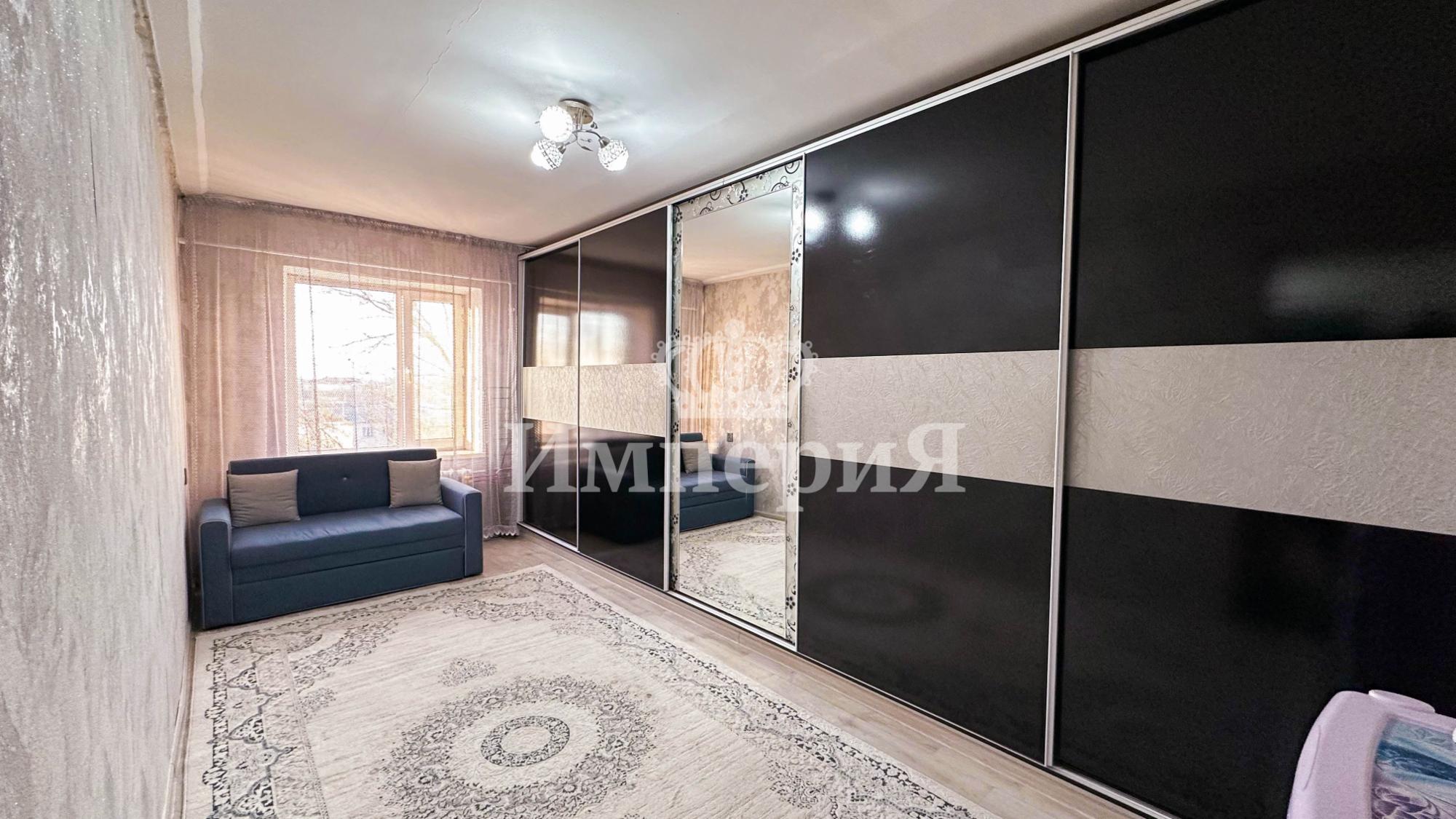 2-комнантная квартира, 46.0 м²,Военный городок за 14 500 000