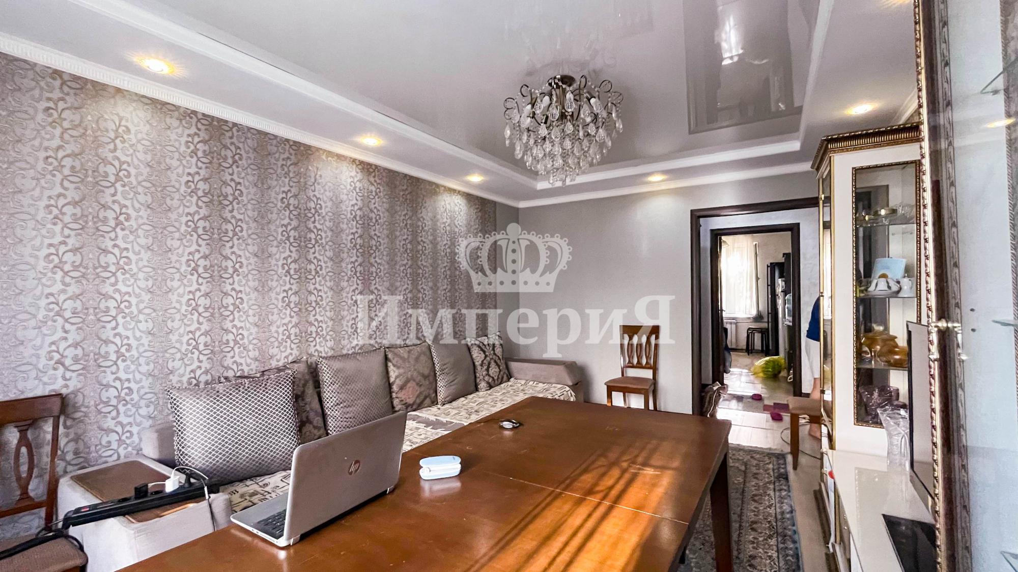 3-комнантная квартира, 71.0 м²,Военный городок за 23 000 000