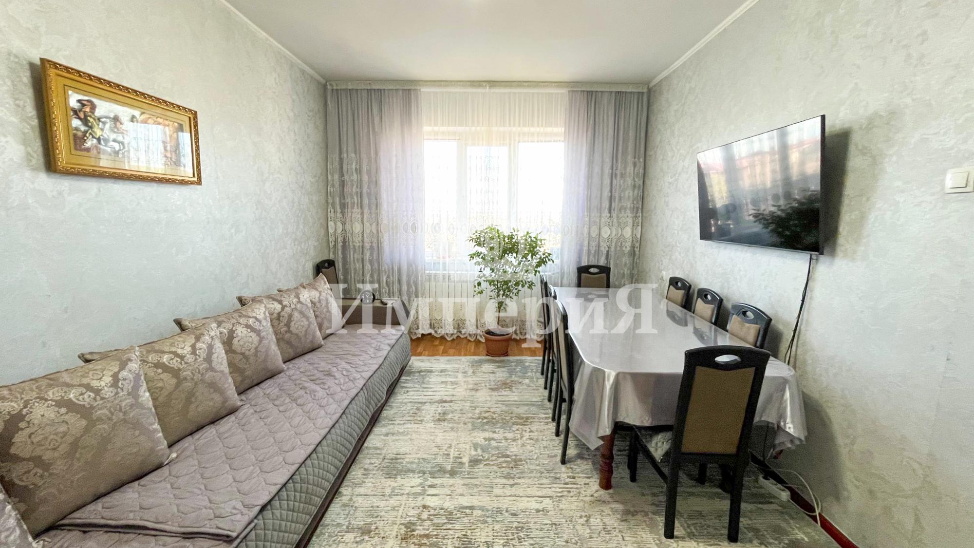 3-комнантная квартира, 64.4 м²,мкр Мушелтой за 21 000 000