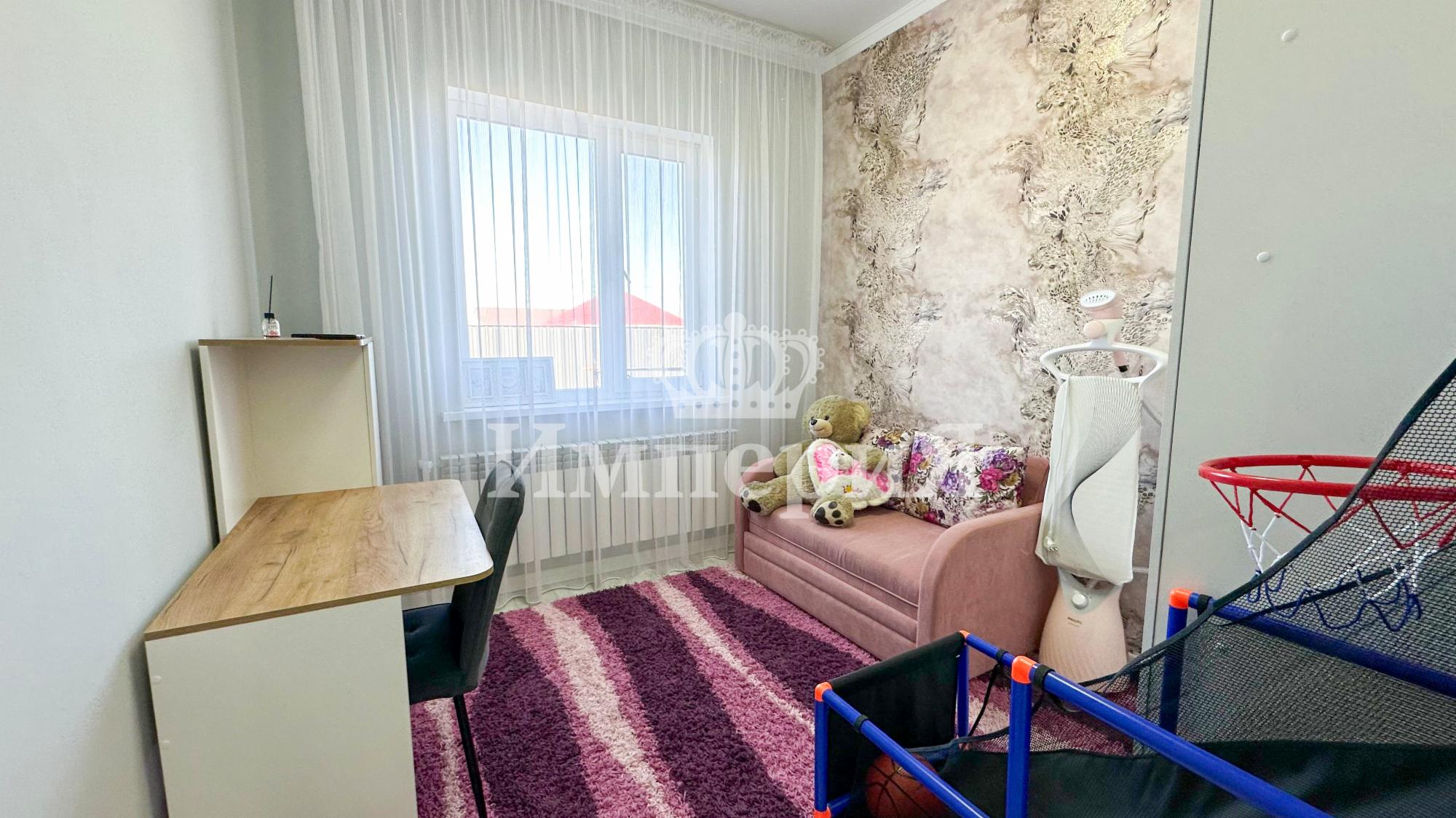 4-комнантный квартира, 104.0 м²,Биржан Сал за 50 000 000