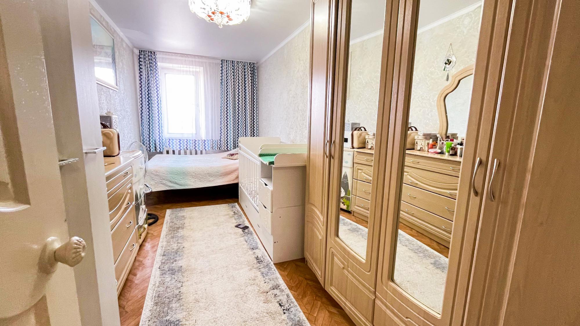 3-комнантная квартира, 64.0 м²,5 мкр за 17 300 000