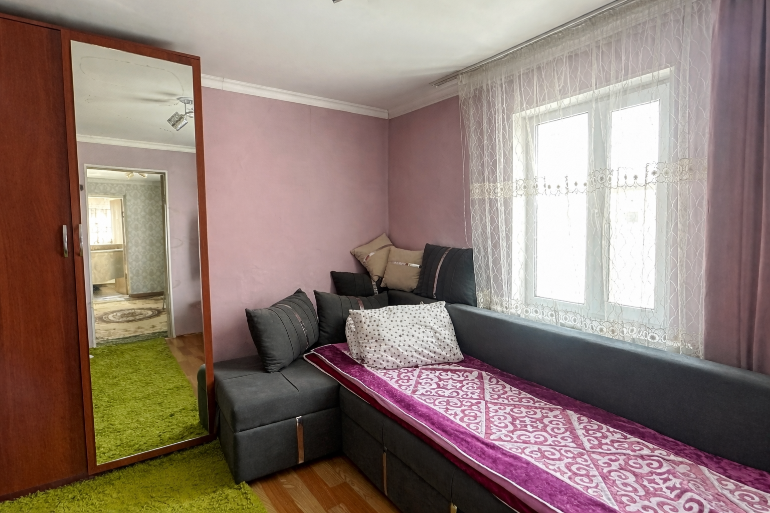 3-комнантный квартира, 68.0 м²,Ыбраймолдаева за 18 300 000