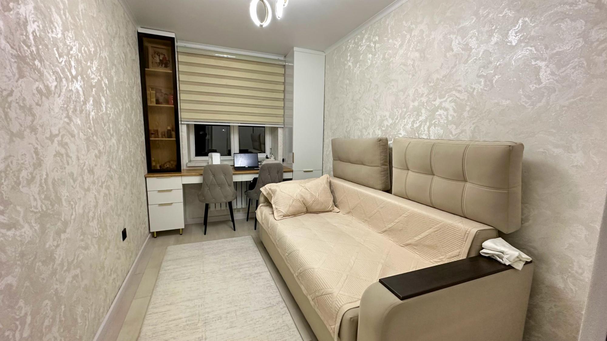 3-комнантная квартира, 64.0 м²,Кабанбай Батыра за 28 300 000