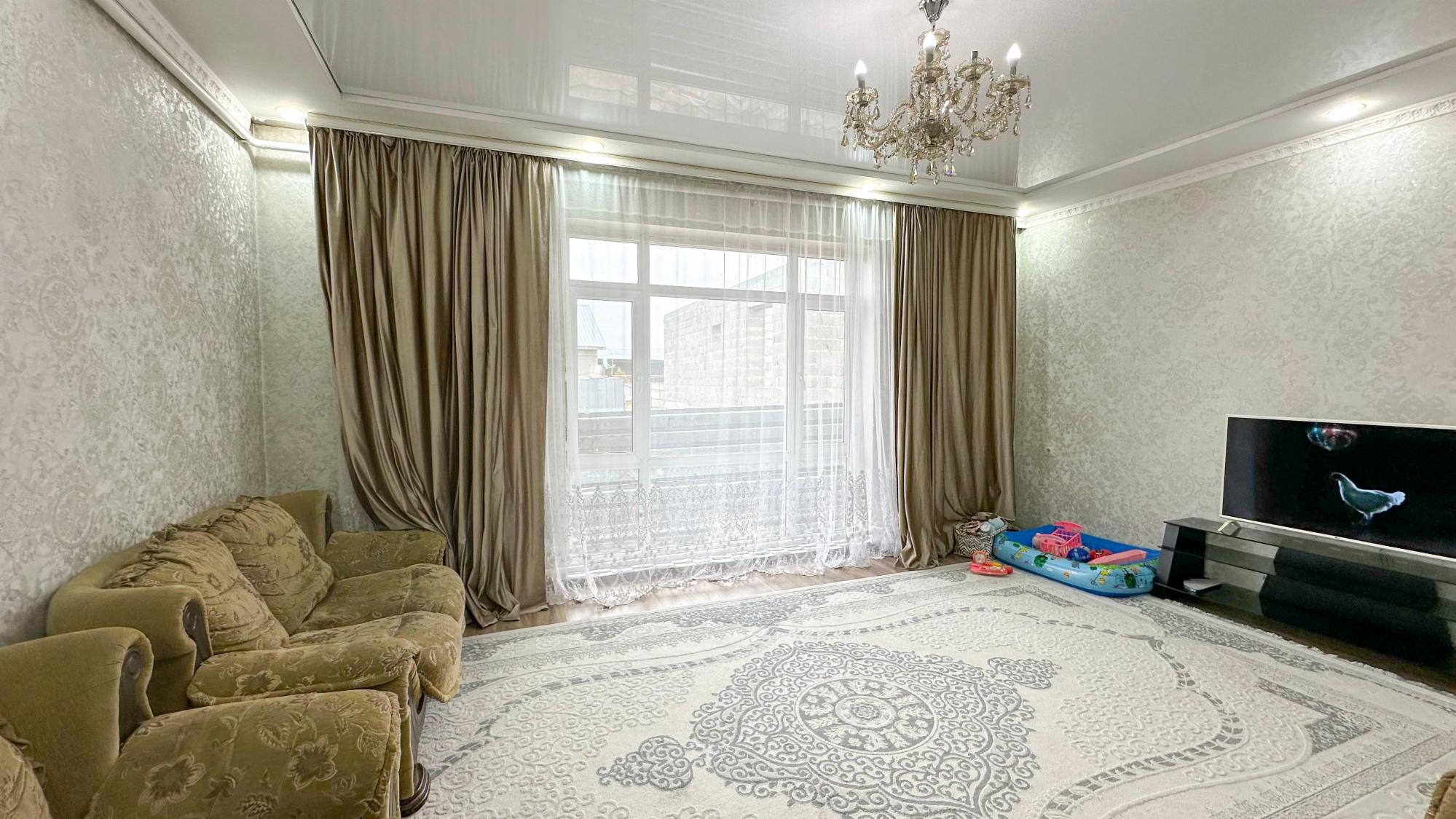 4-комнантный квартира, 107.0 м²,Есымхана за 35 000 000