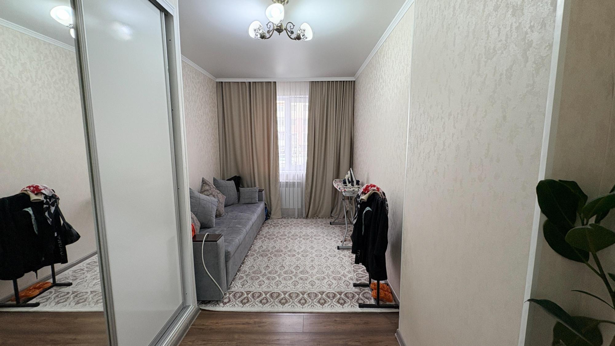 2-комнантная квартира, 60.0 м²,Бирлик за 25 500 000