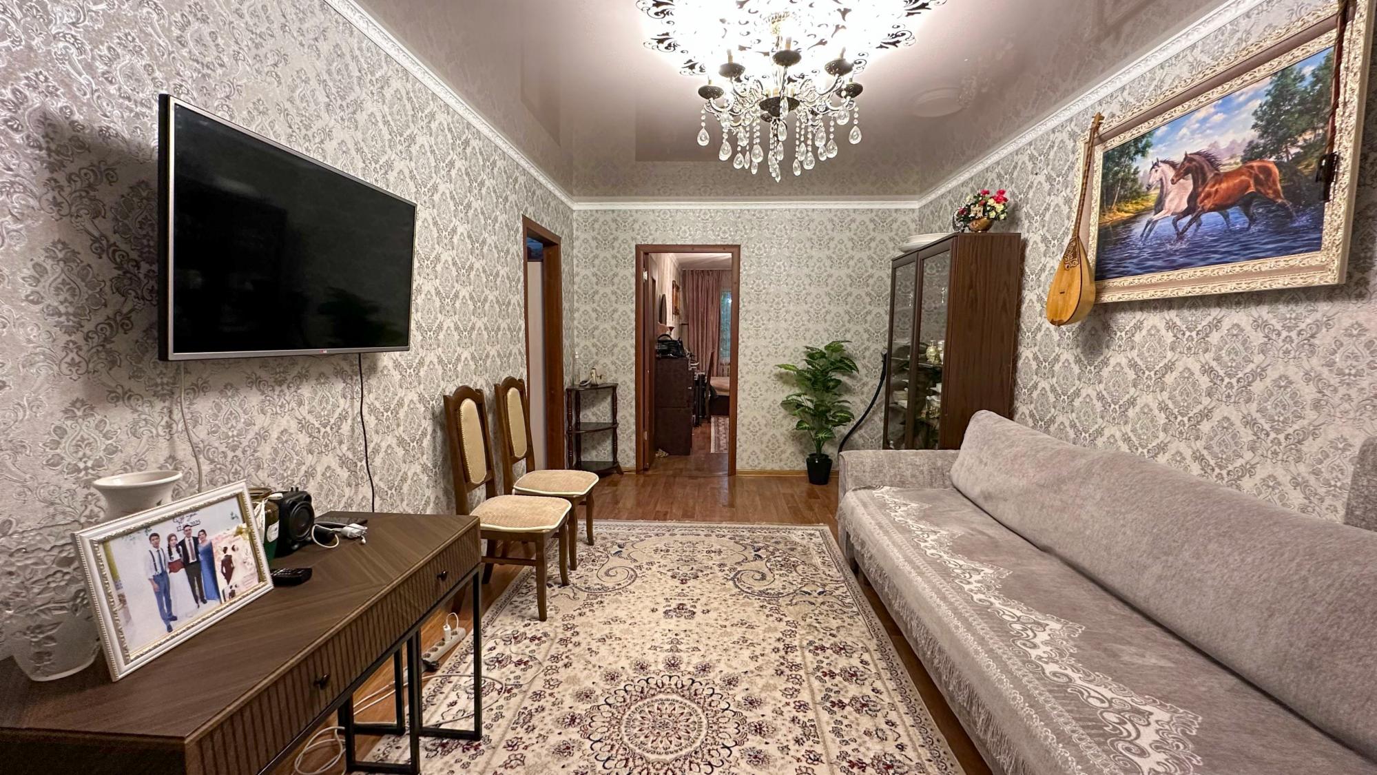 2-комнантная квартира, 45.0 м²,Алдабергенова за 16 500 000