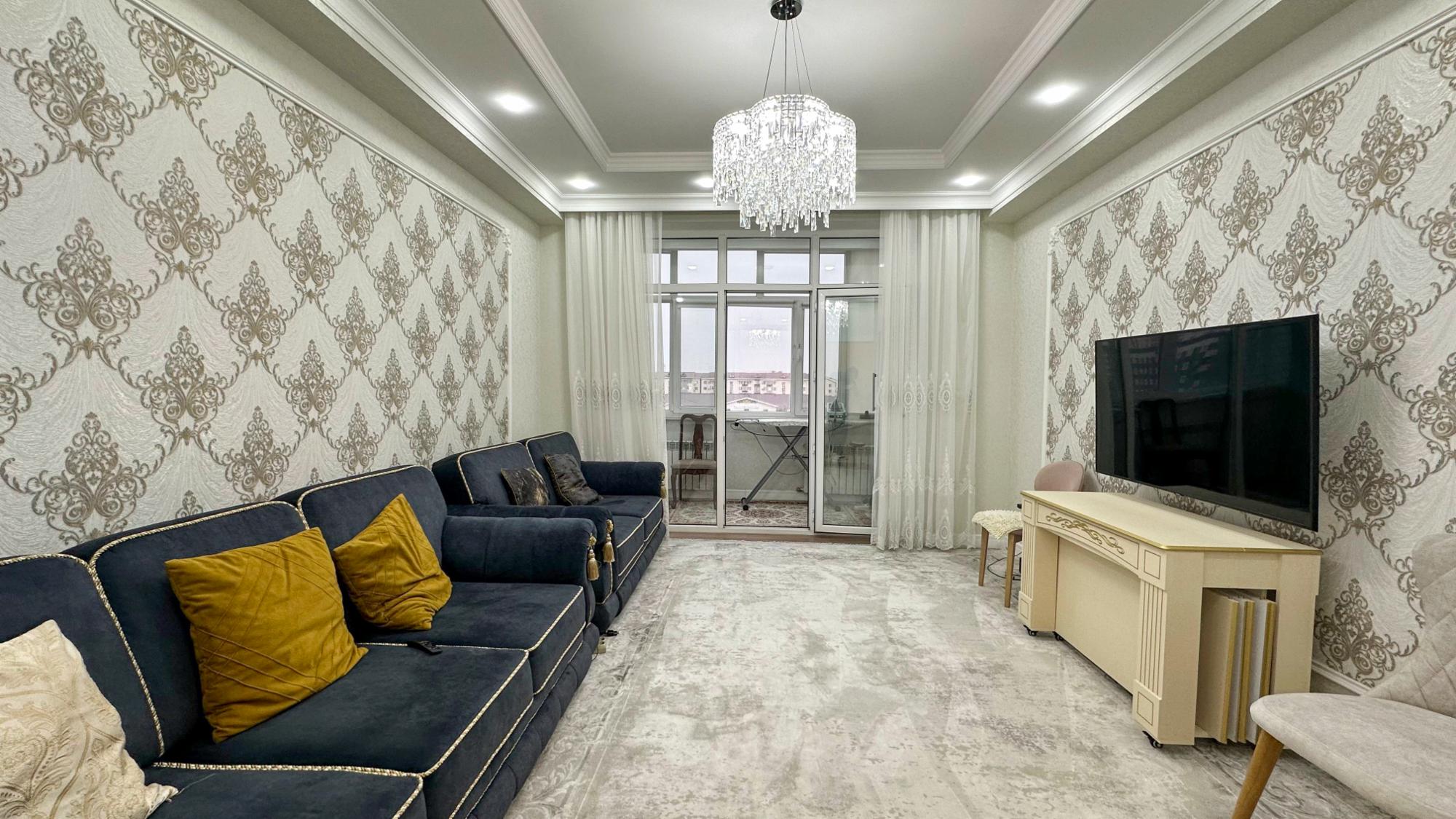 3-комнантная квартира, 110.0 м²,Алдабергенова за 68 000 000