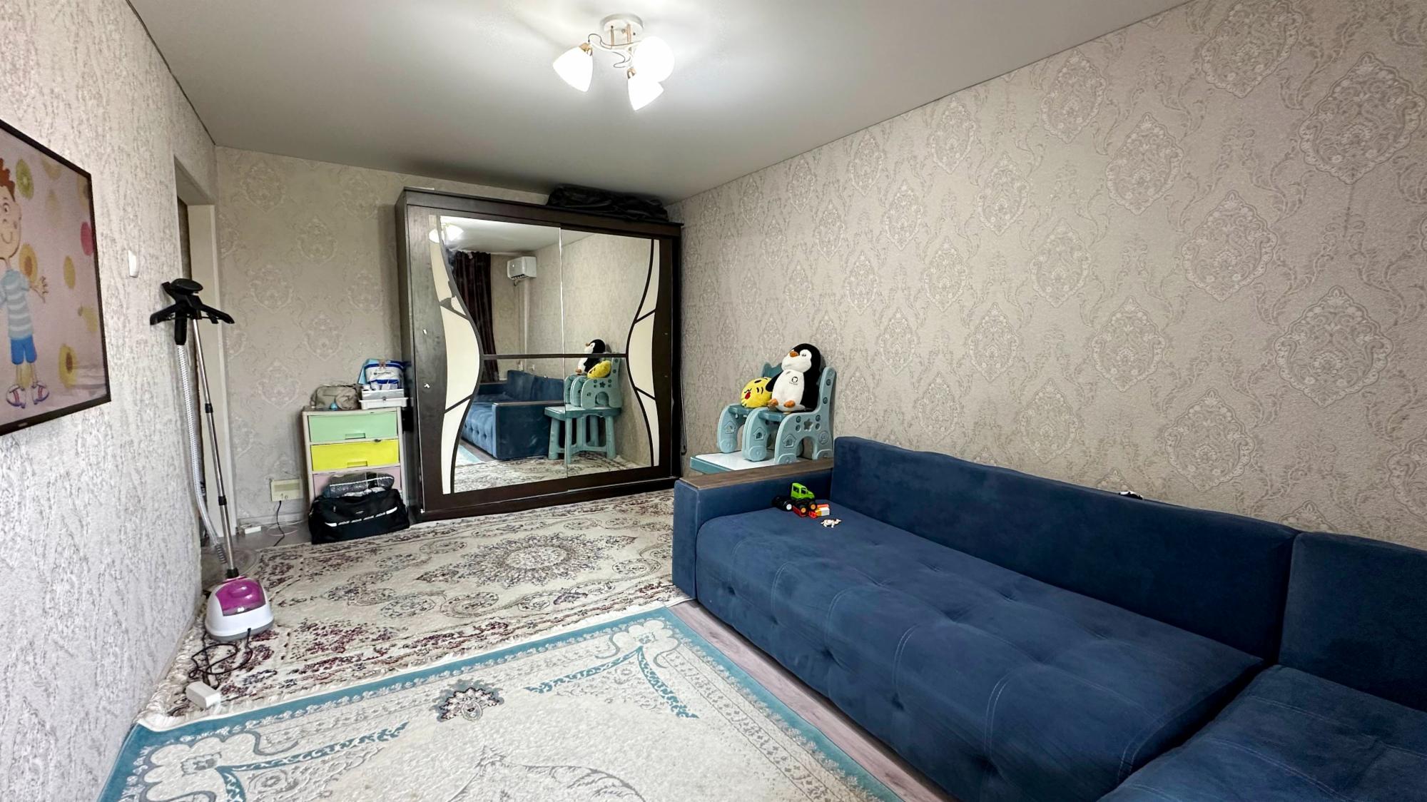 1-комнантная квартира, 31.0 м²,Абая за 10 500 000