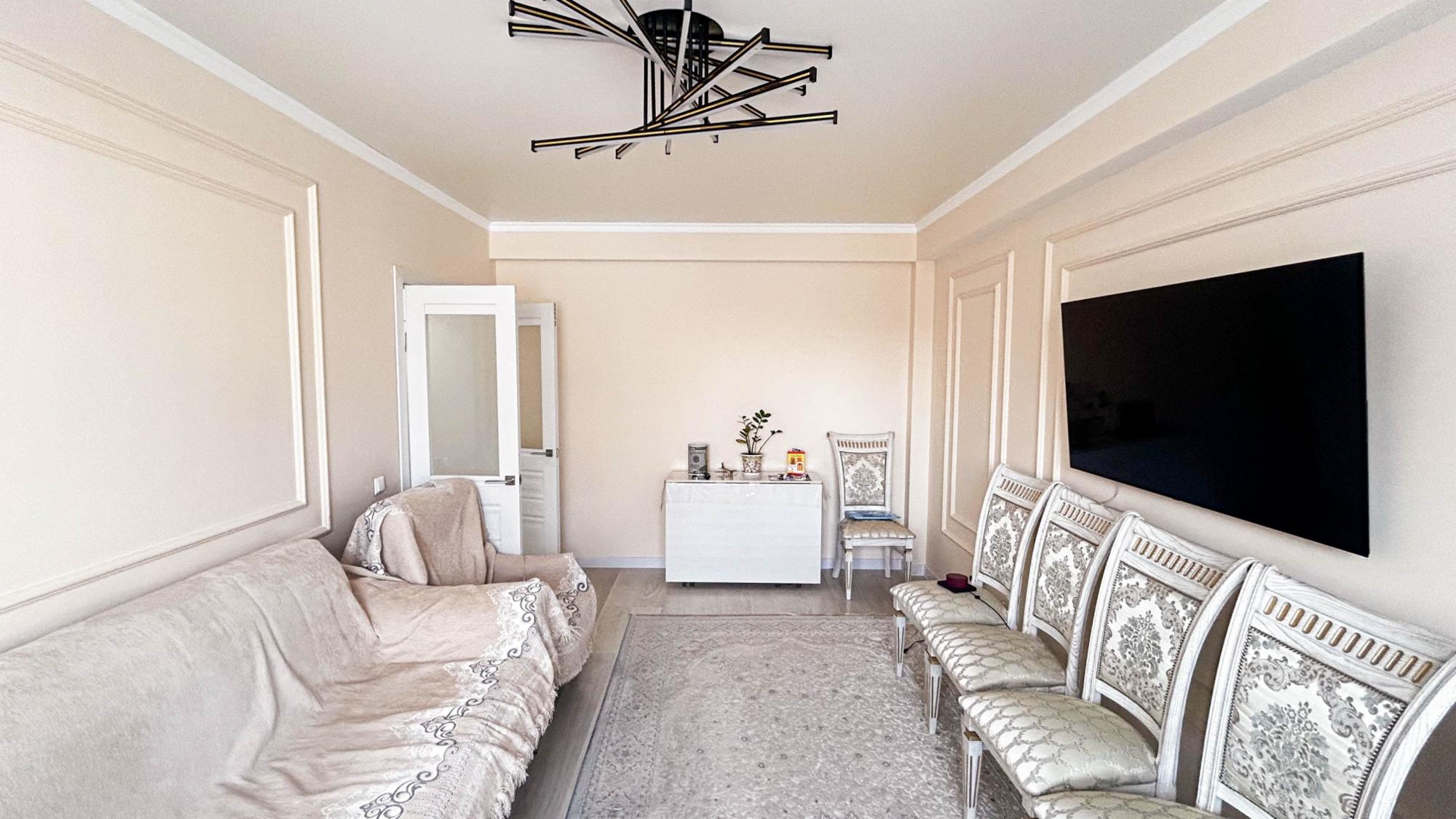 2-комнантная квартира, 58.4 м²,Болашак за 27 500 000