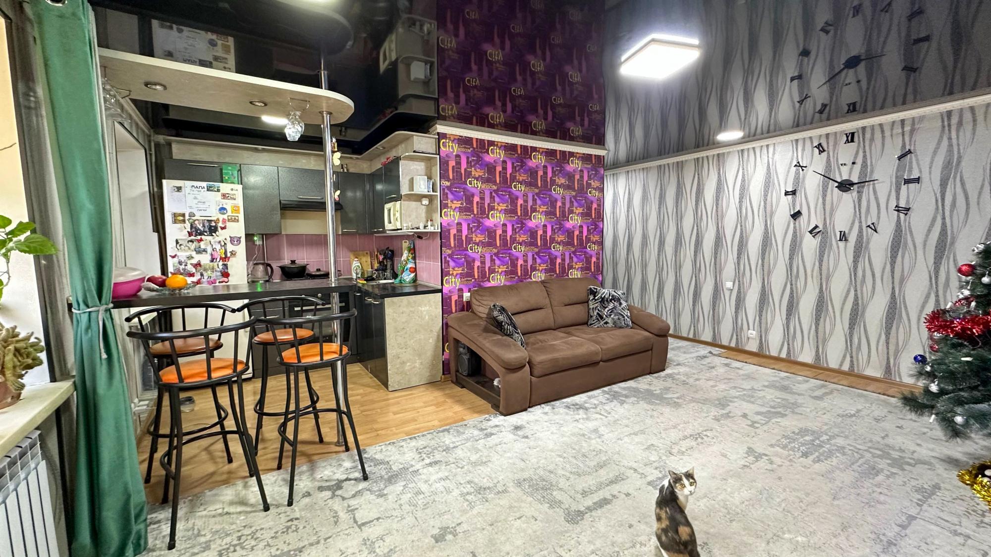 3-комнантная квартира, 54.0 м²,Жансугурова за 23 500 000