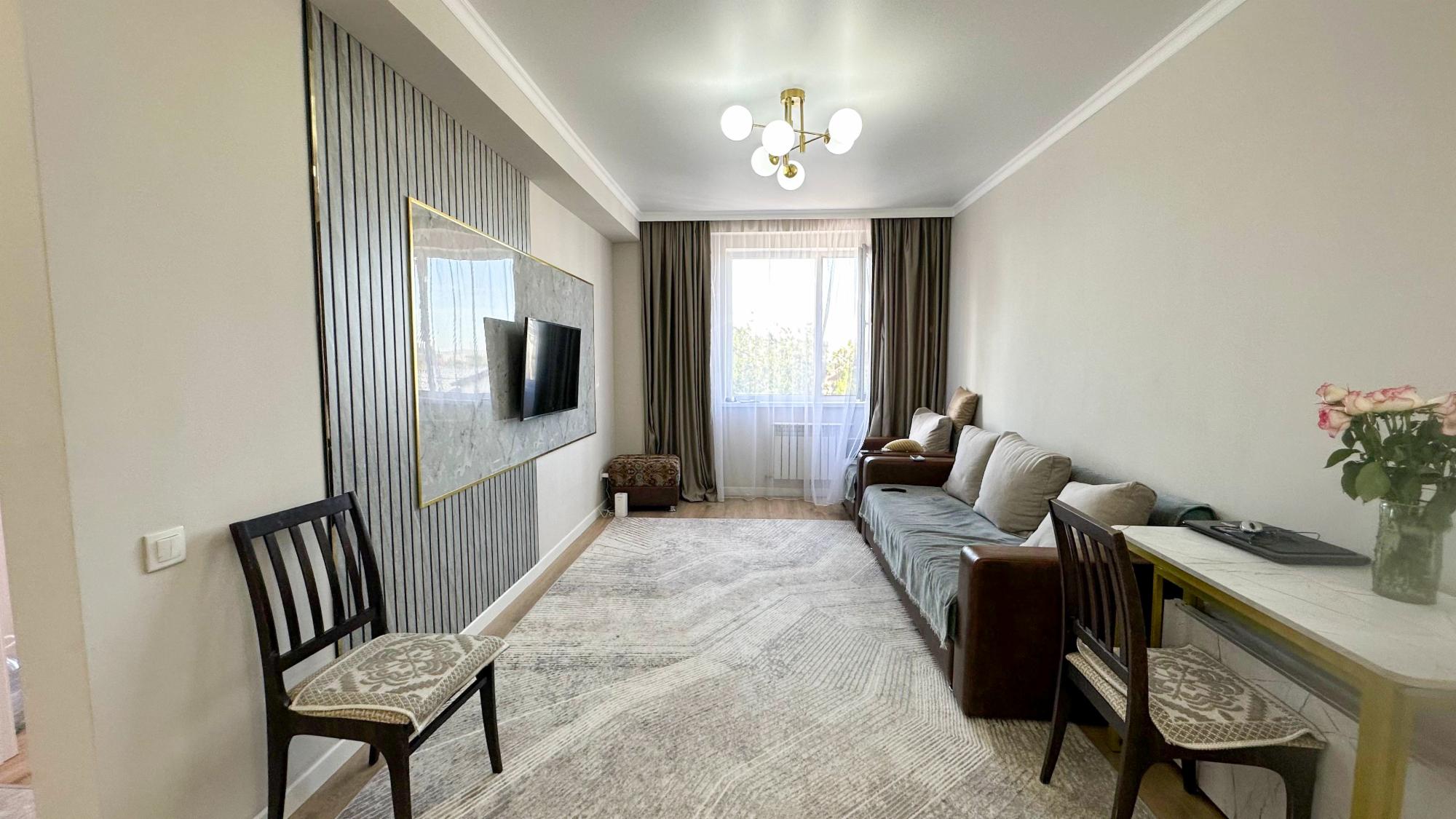 3-комнантная квартира, 75.0 м²,Кабанбай Батыра за 35 500 000