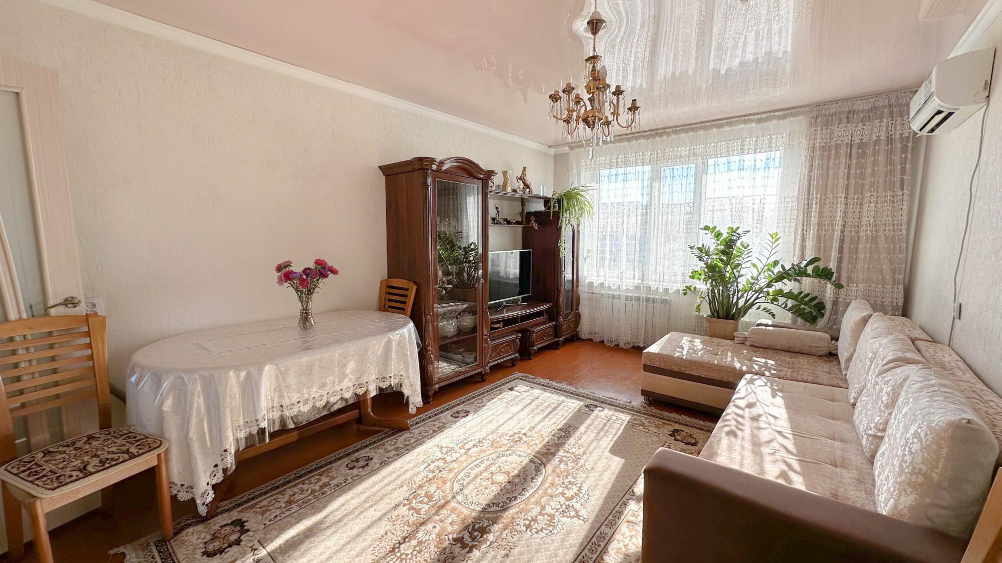3-комнантная квартира, 61.0 м²,Абая за 18 000 000