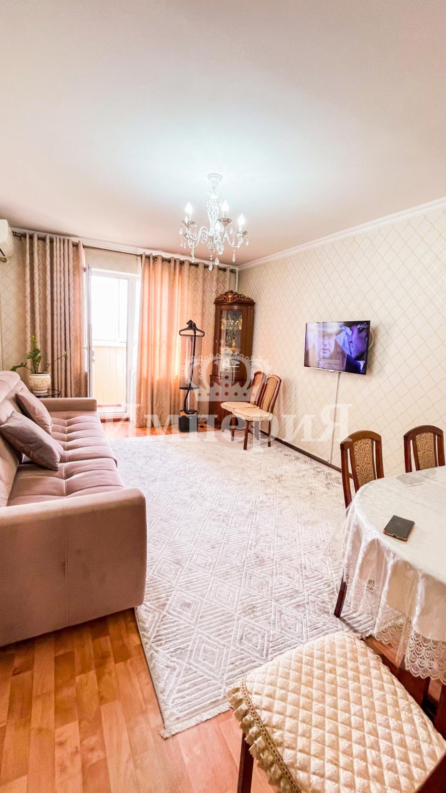 2-комнантная квартира, 54.0 м²,мкр Мушелтой за 18 000 000