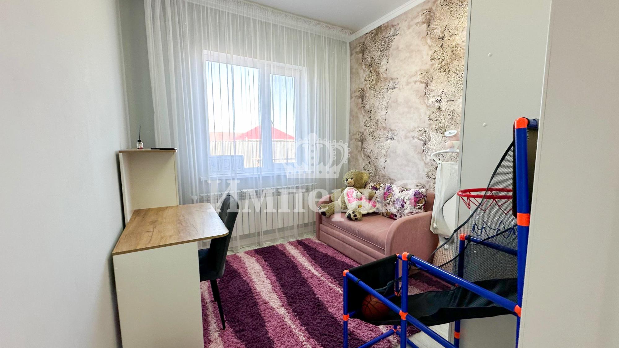 4-комнантный квартира, 104.0 м²,Биржан Сал за 50 000 000