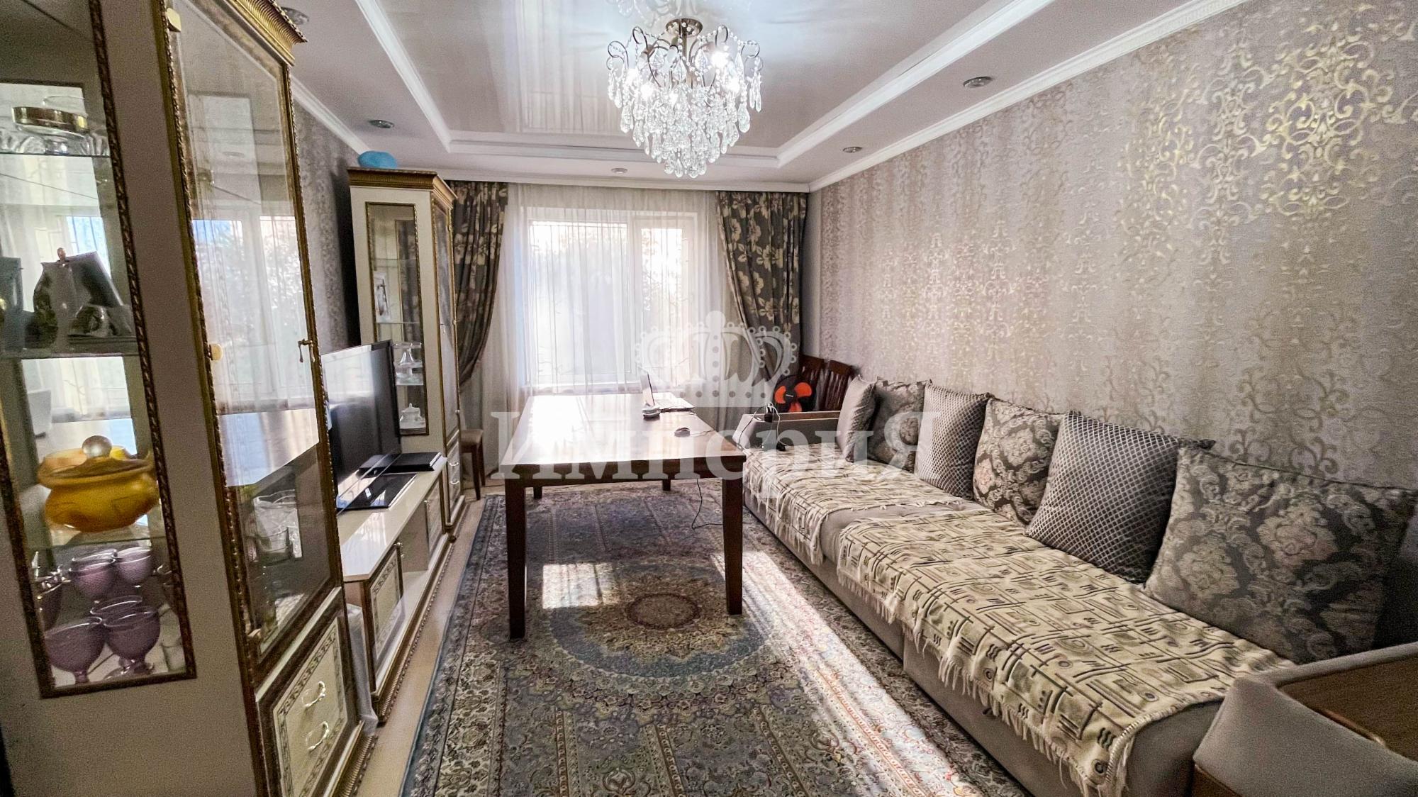 3-комнантная квартира, 71.0 м²,Военный городок за 23 000 000