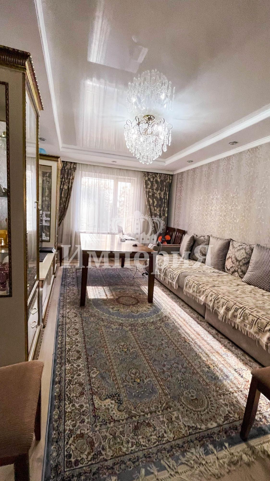 3-комнантная квартира, 71.0 м²,Военный городок за 23 000 000