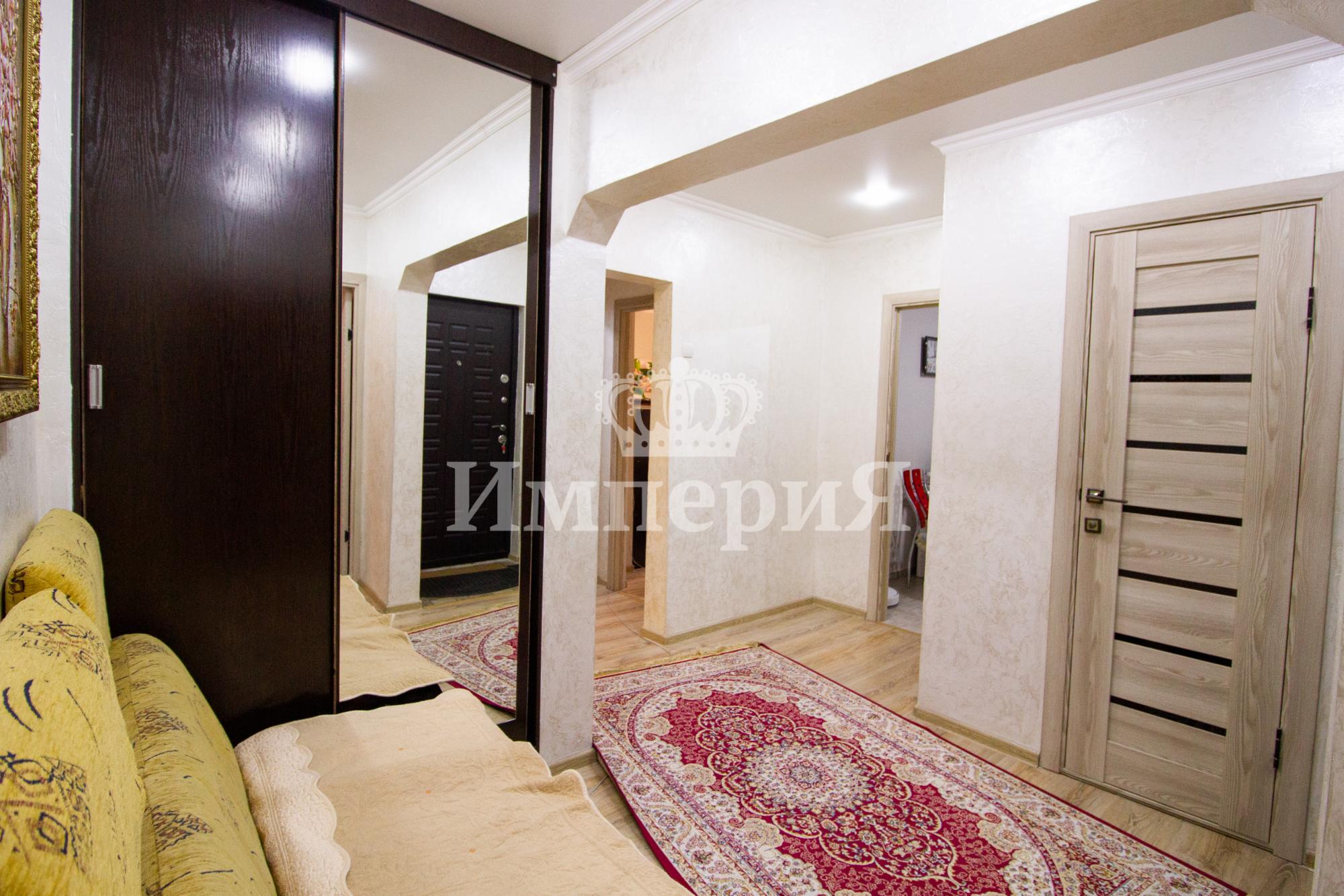 4-комнантная квартира, 91.0 м²,мкр Мушелтой за 32 000 000