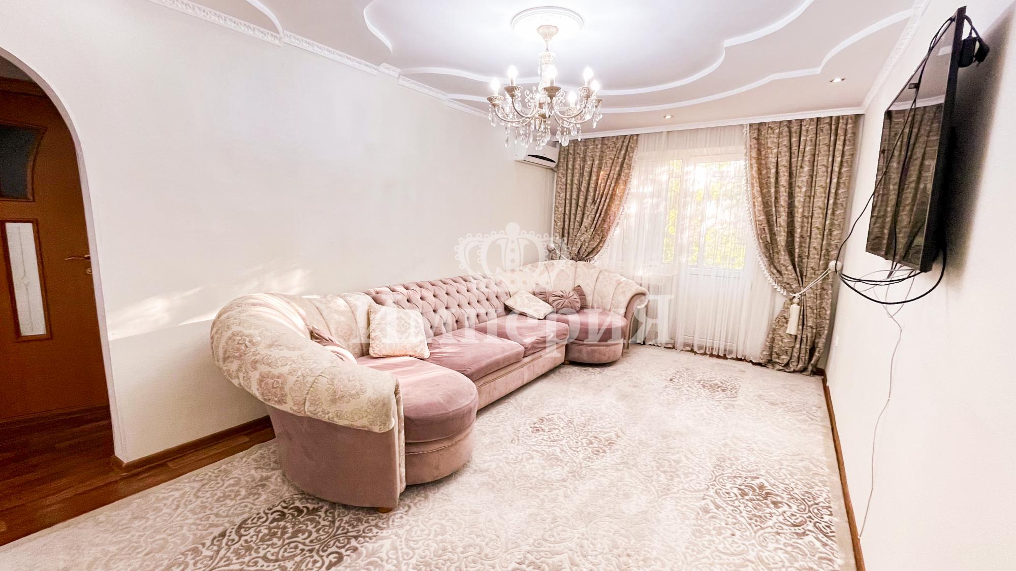 4-комнантная квартира, 80.0 м²,Казахстанская за 27 000 000