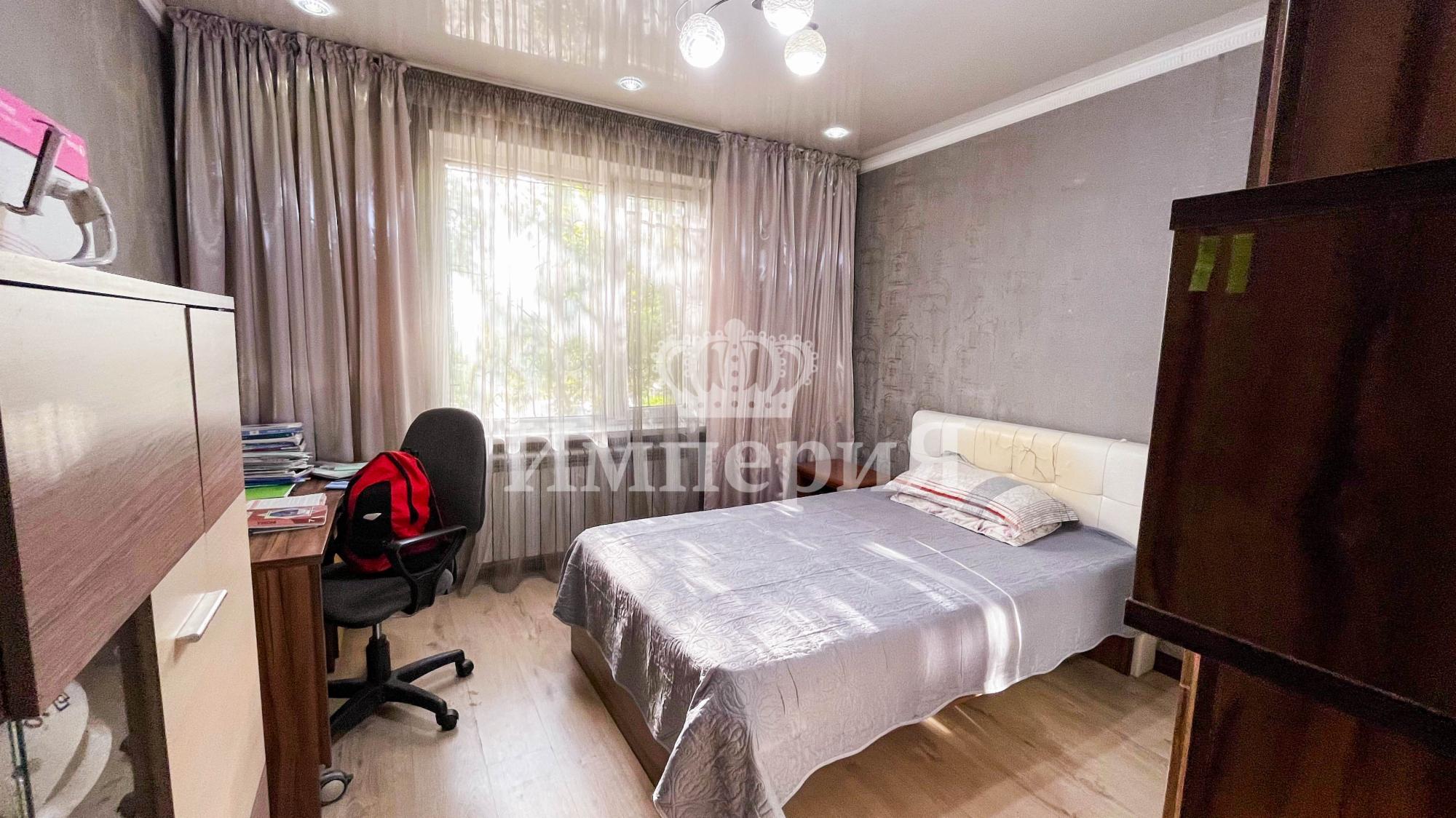 3-комнантная квартира, 71.0 м²,Военный городок за 23 000 000