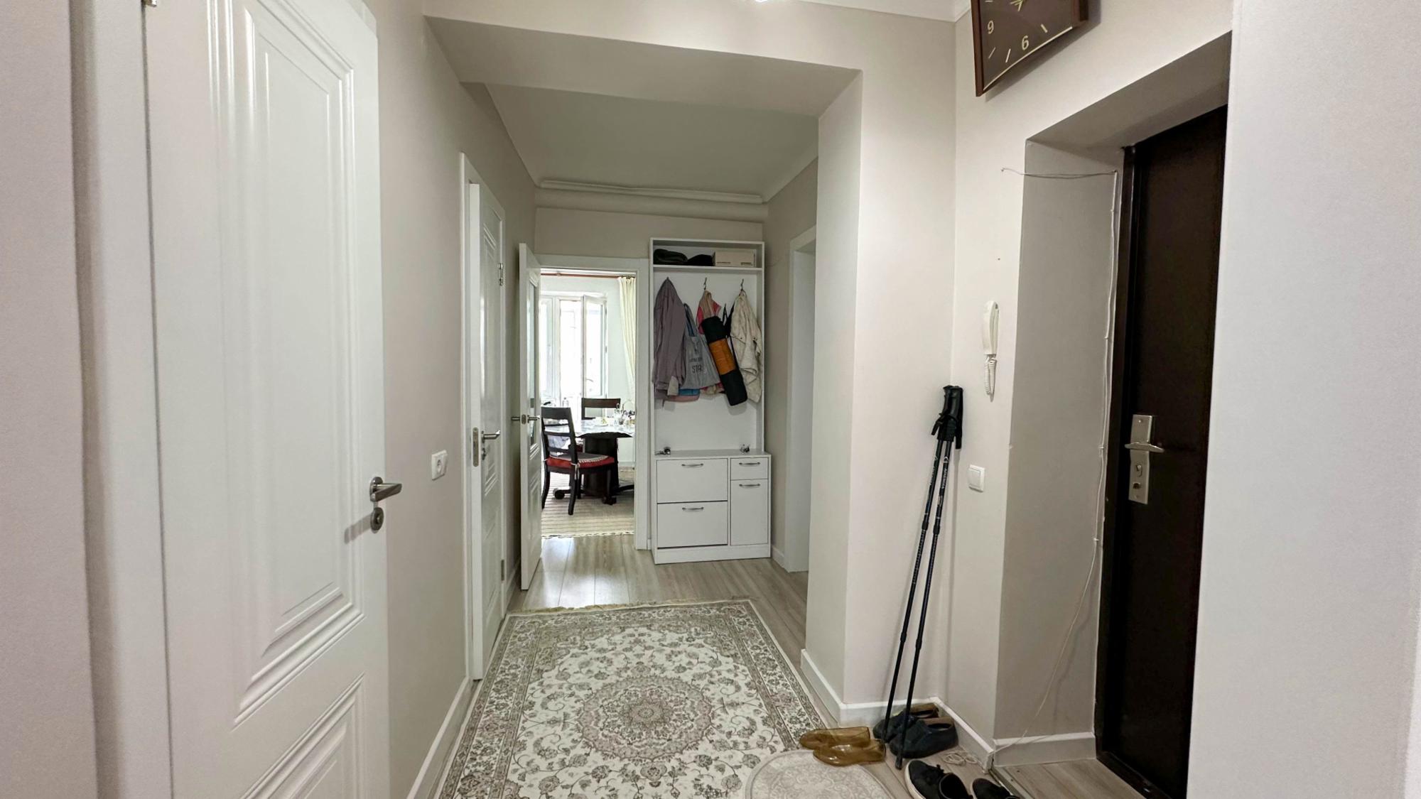 2-комнантная квартира, 56.0 м²,мкр Мушелтой за 23 000 000