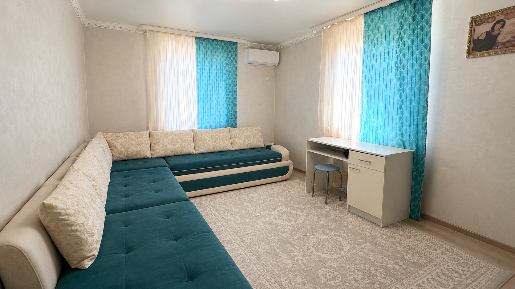 3-комнантная квартира, 51.0 м²,Пушкина за 12 800 000