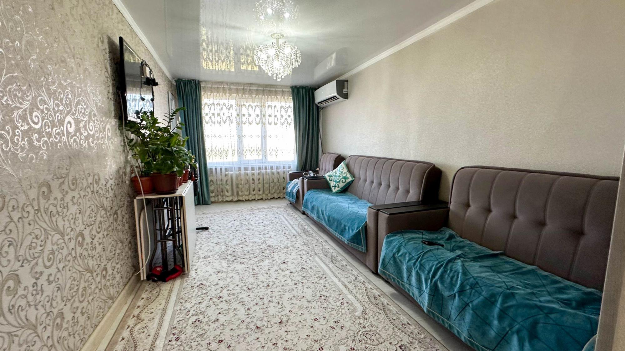 3-комнантная квартира, 55.0 м²,9 площадка за 18 500 000