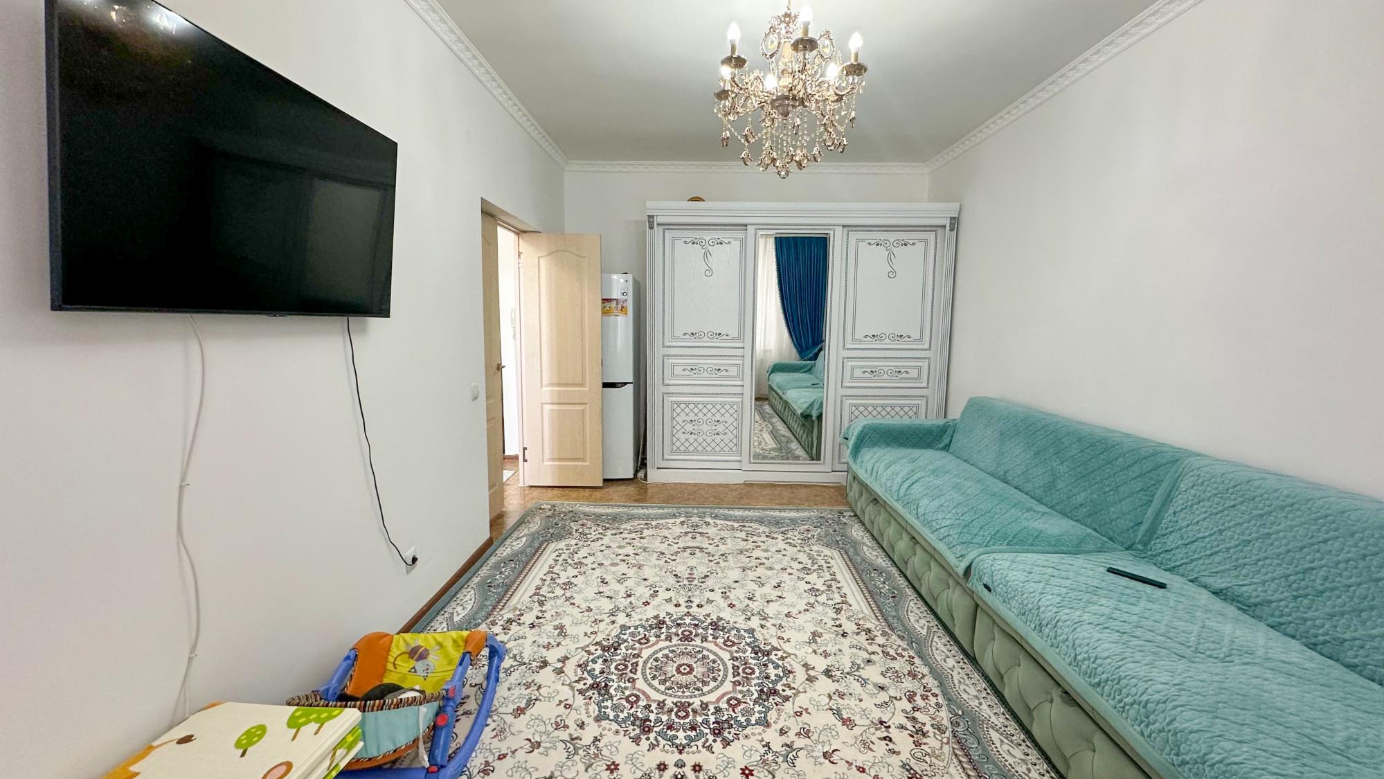 1-комнантная квартира, 39.0 м²,мкр Бирлик за 18 500 000