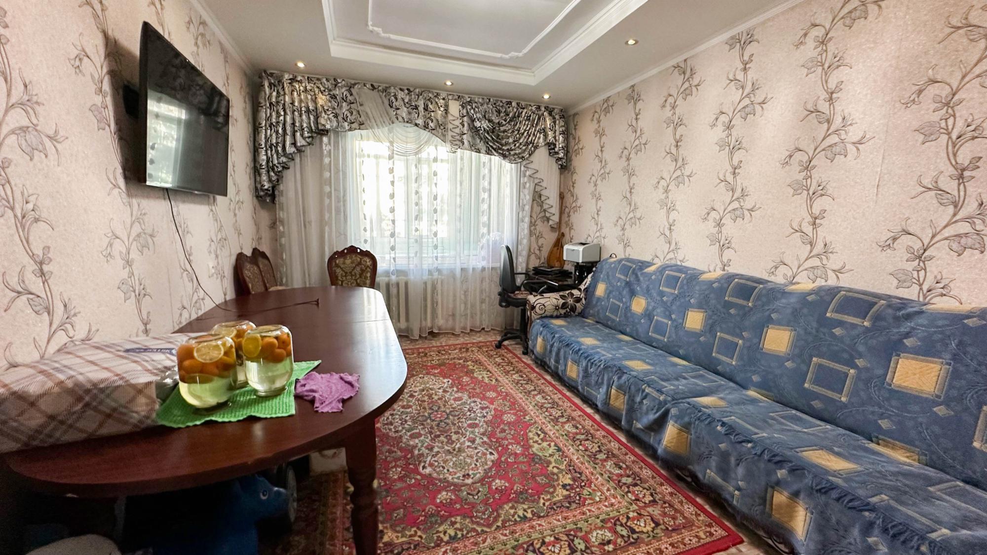 3-комнантная квартира, 59.0 м²,Кабанбай Батыра за 23 000 000