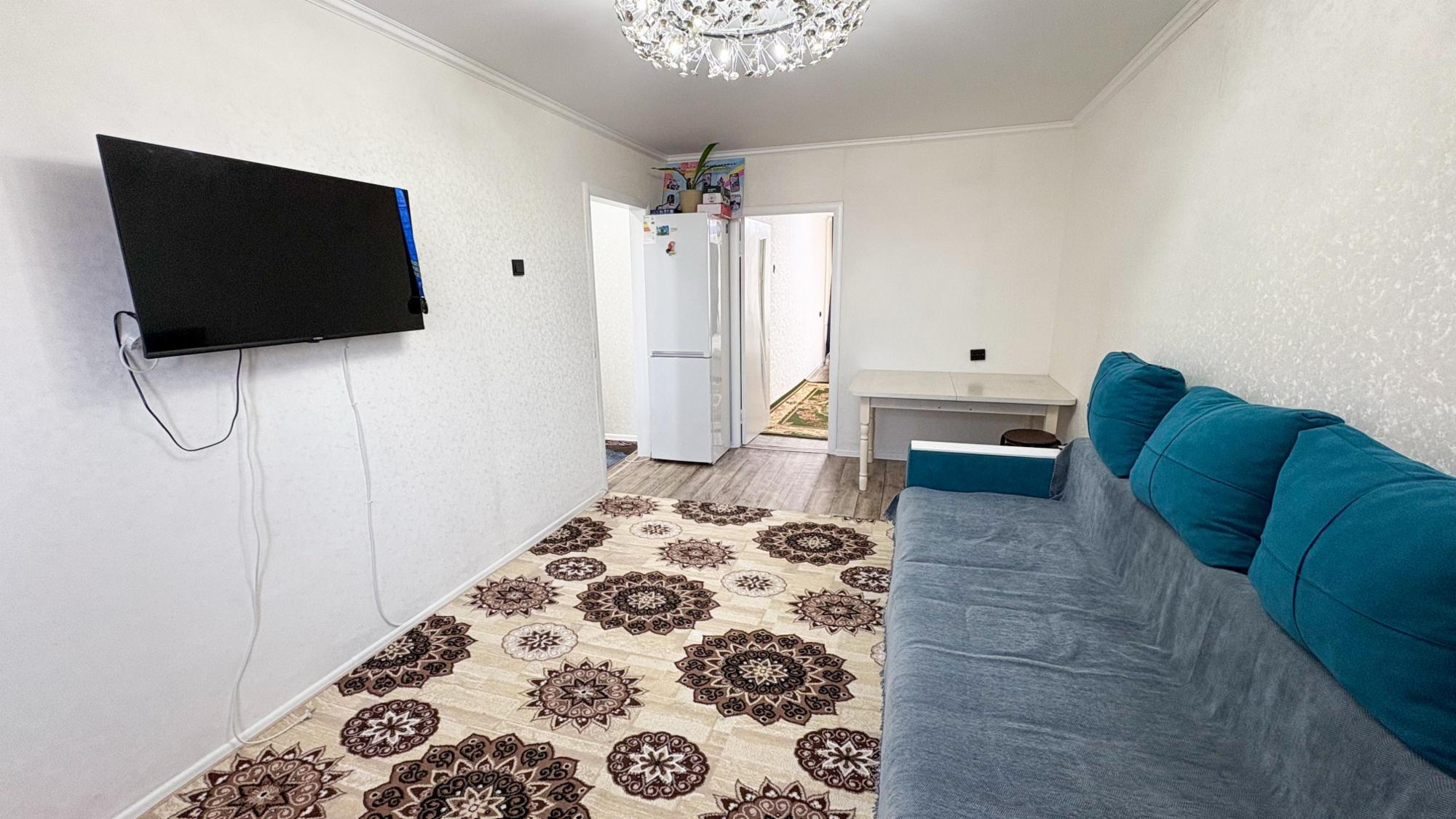 2-комнантная квартира, 47.0 м²,мкр Самал за 14 500 000