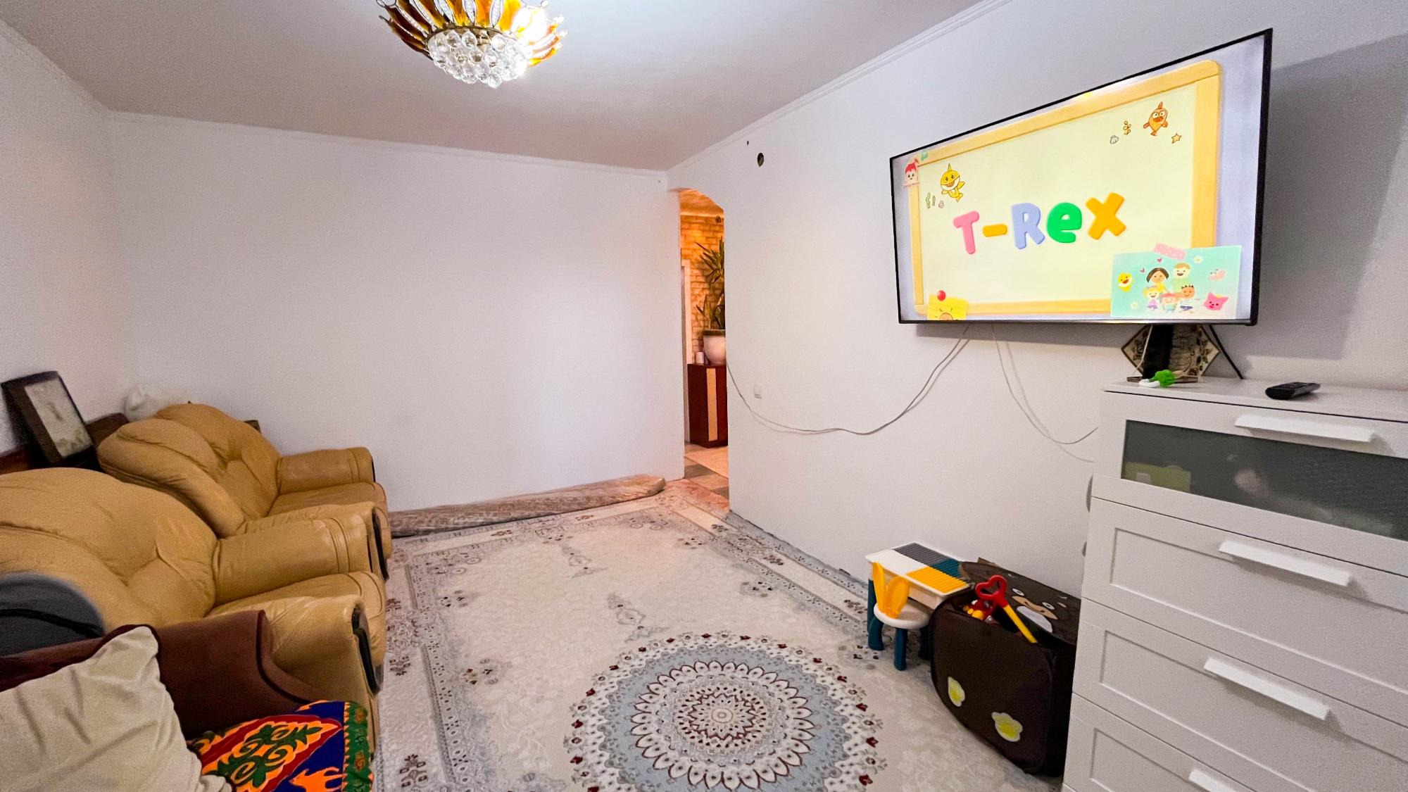 3-комнантная квартира, 70.0 м²,Абжалиева за 25 950 000
