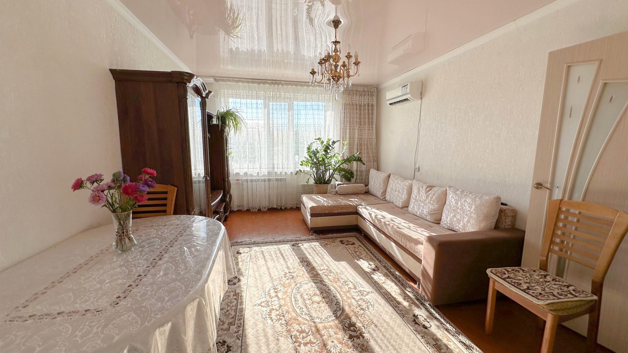 3-комнантная квартира, 61.0 м²,Абая за 18 000 000