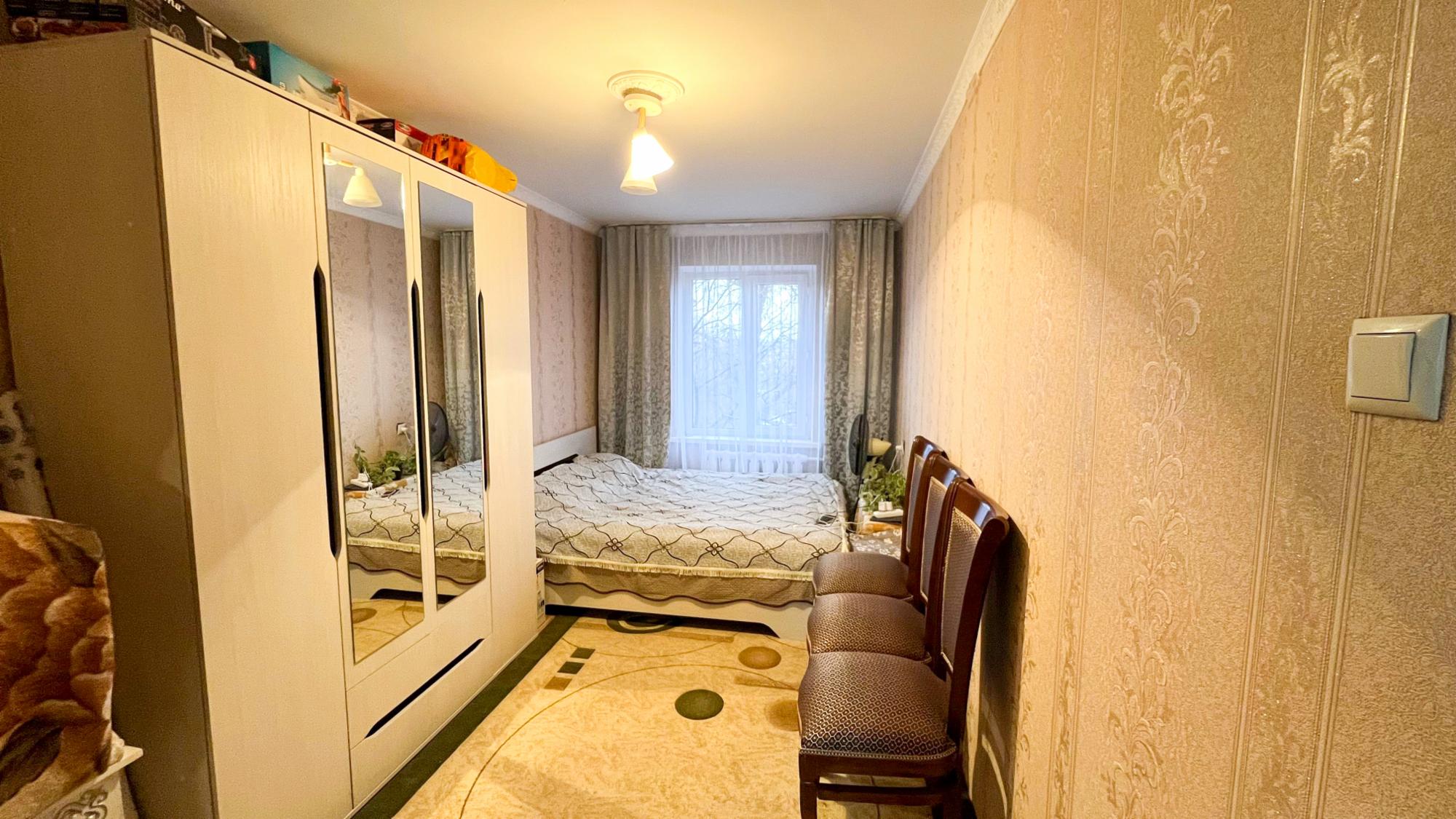 3-комнантная квартира, 59.0 м²,5 мкр за 18 500 000