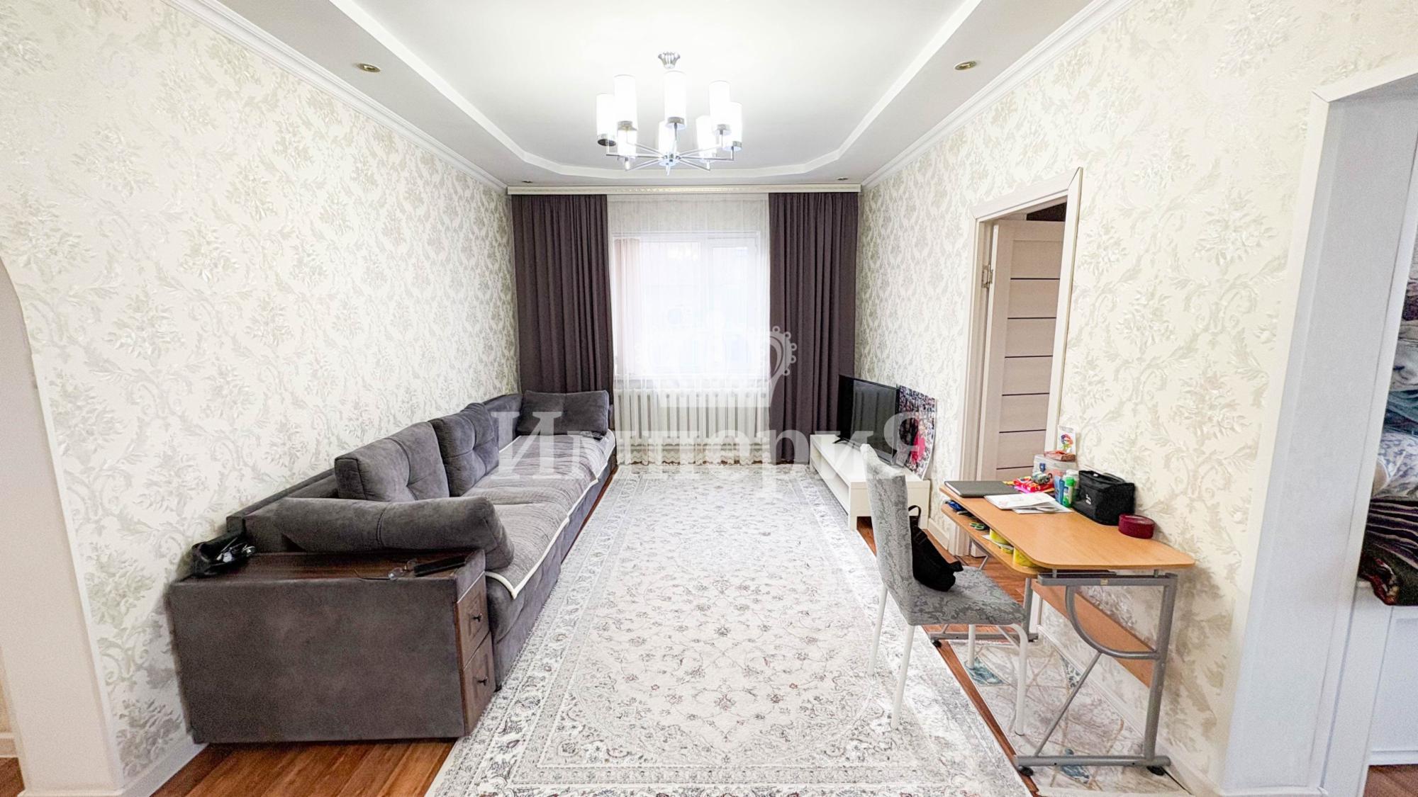 4-комнантный квартира, 102.0 м²,2 мкр за 45 000 000