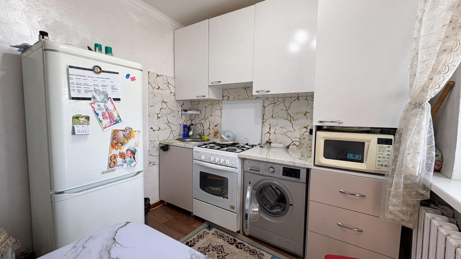 2-комнантная квартира, 53.0 м²,Алдабергенова за 17 500 000