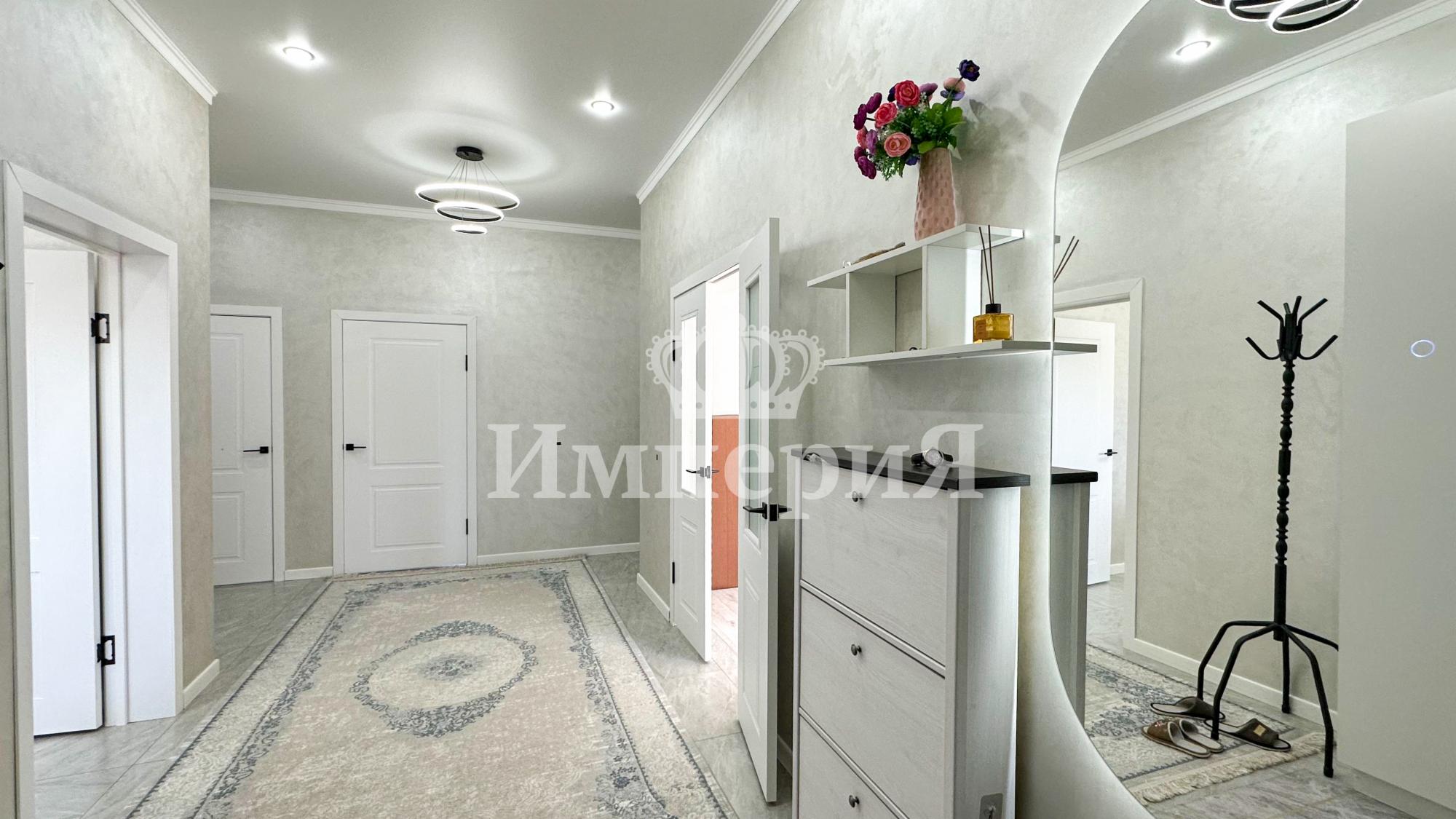 4-комнантный квартира, 104.0 м²,Биржан Сал за 50 000 000