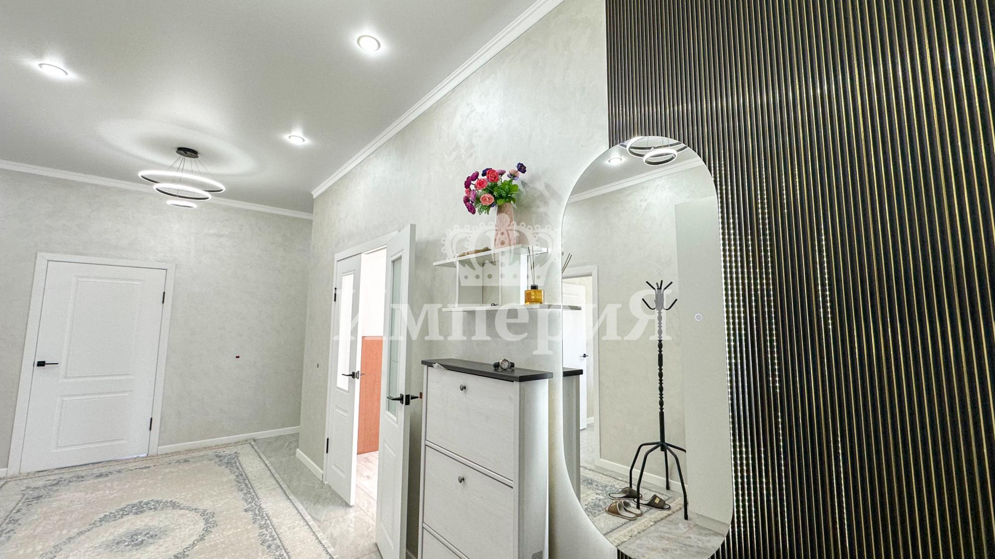 4-комнантный квартира, 104.0 м²,Биржан Сал за 50 000 000